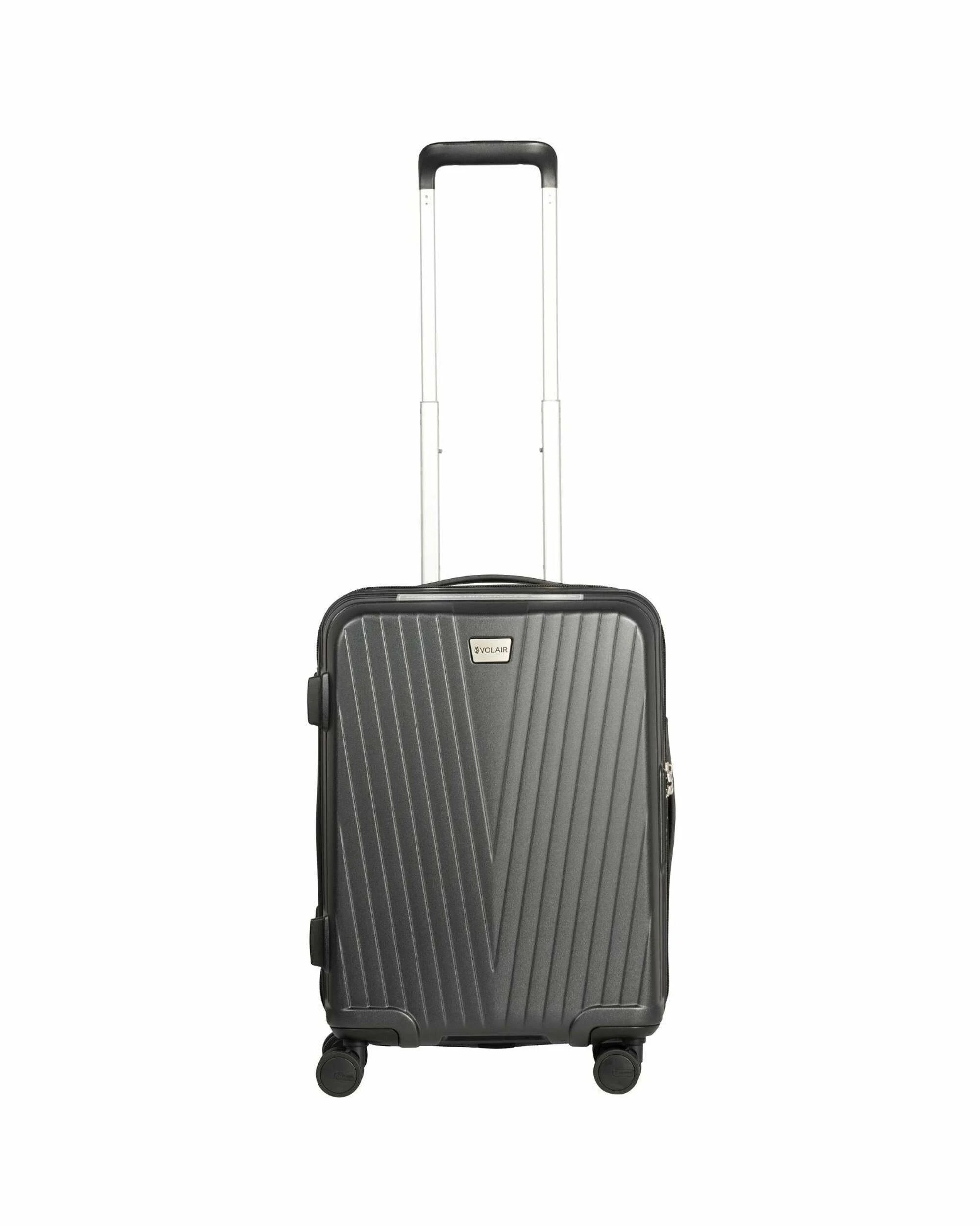 3 Volair Vmax Hardside Carry-On Spinner Suitcase - 55cm - Black, 3 of 5