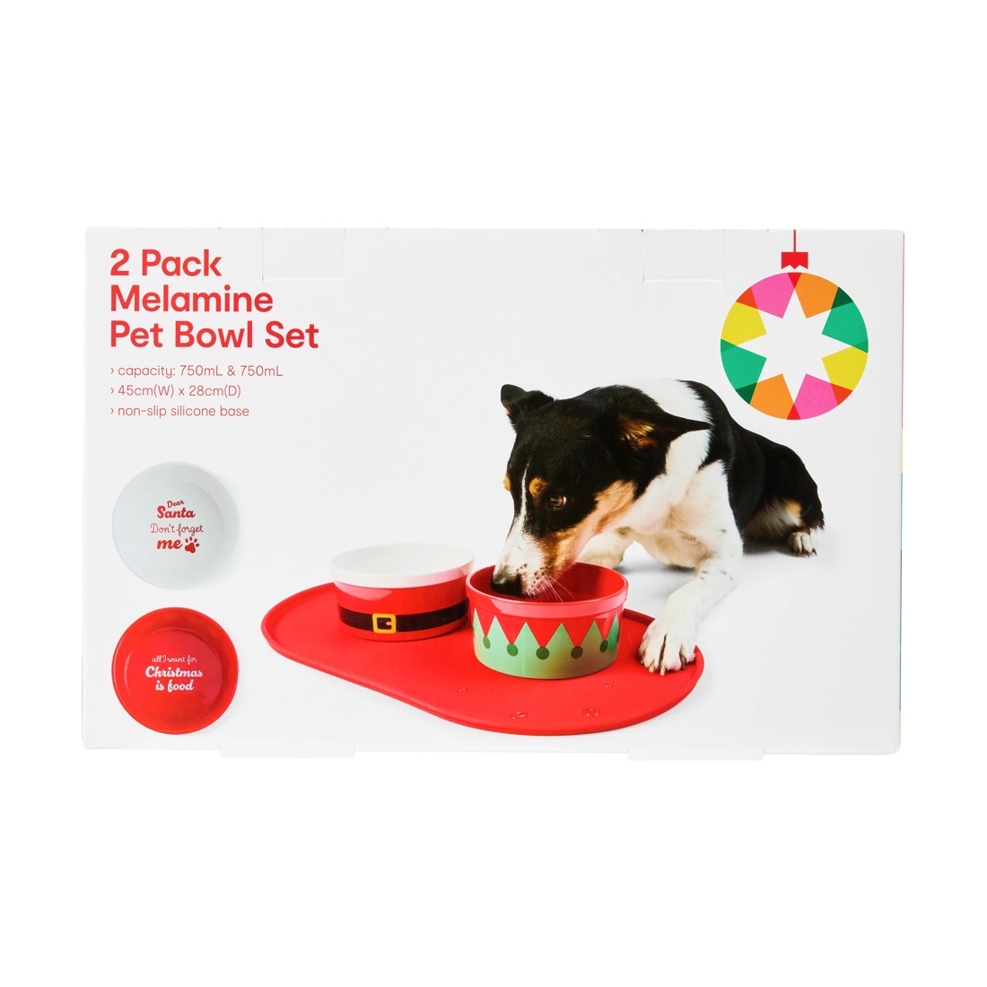 11 2 Pack Melamine Pet Bowl Set, 11 of 11