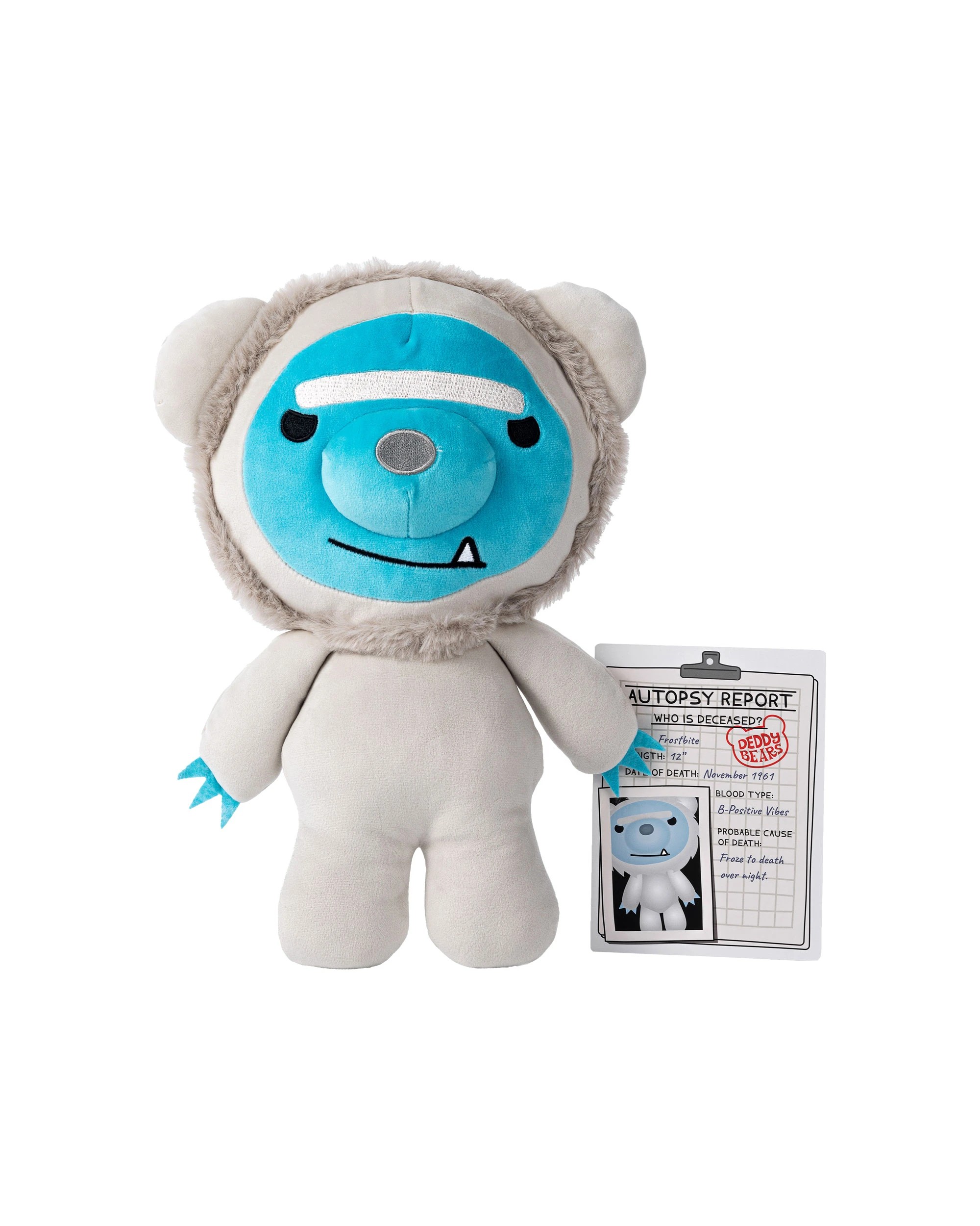 3 Deddy Bears - Frostbite Bear, Series 2, Plush in Bag, Soft Toy, Grey, 30cm (Height) - Multi, 3 of 4