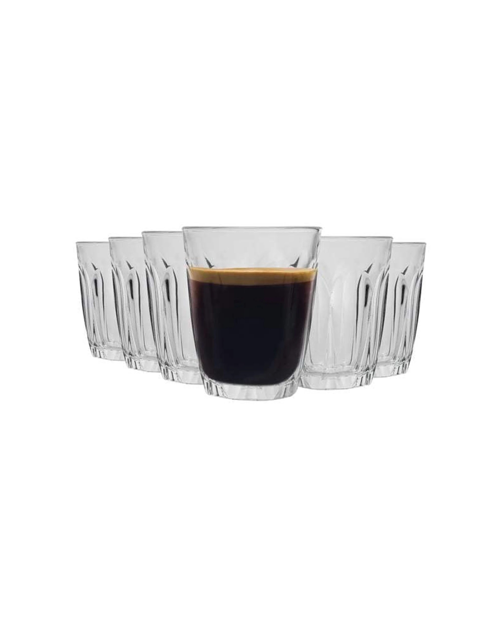 1 Duralex 6pc Provence Serving Drink Tumblers Made in France Serveware Set 90ml - Natural, 1 of 4