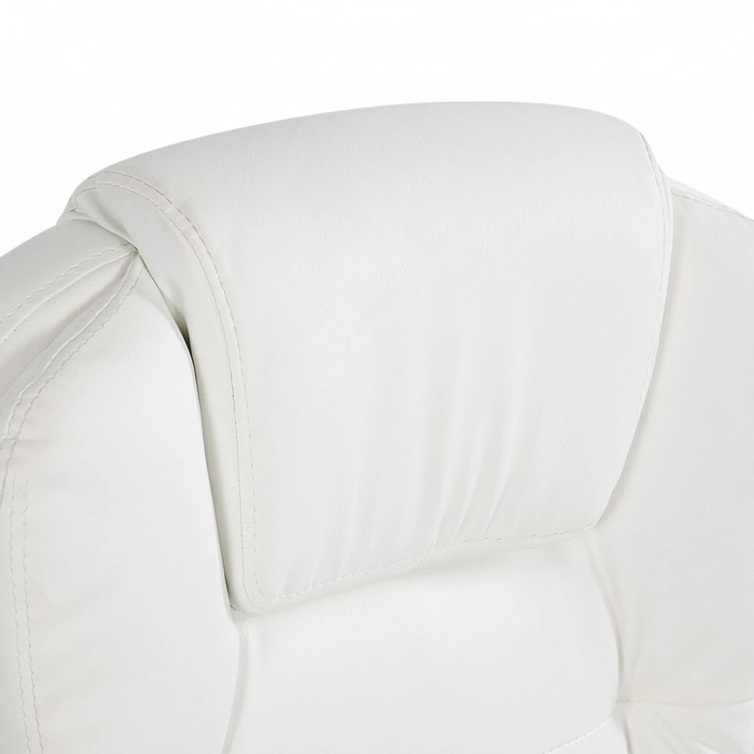 8 Artiss 8 Point Massage Office Chair Heated Seat Recliner - White, 8 of 10