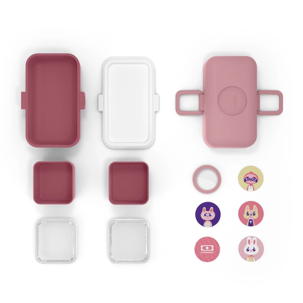 5 Monbento Mb Tresor Kids Bento Box Blush - Pink, 5 of 5