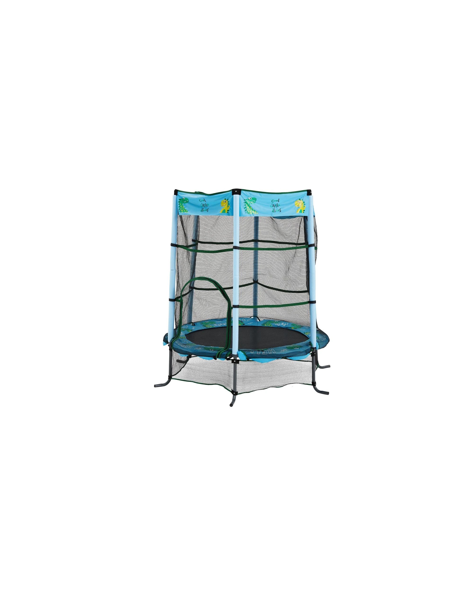 1 Action Sports Junior Jumper Trampoline Dinosaur - Blue, 1 of 4