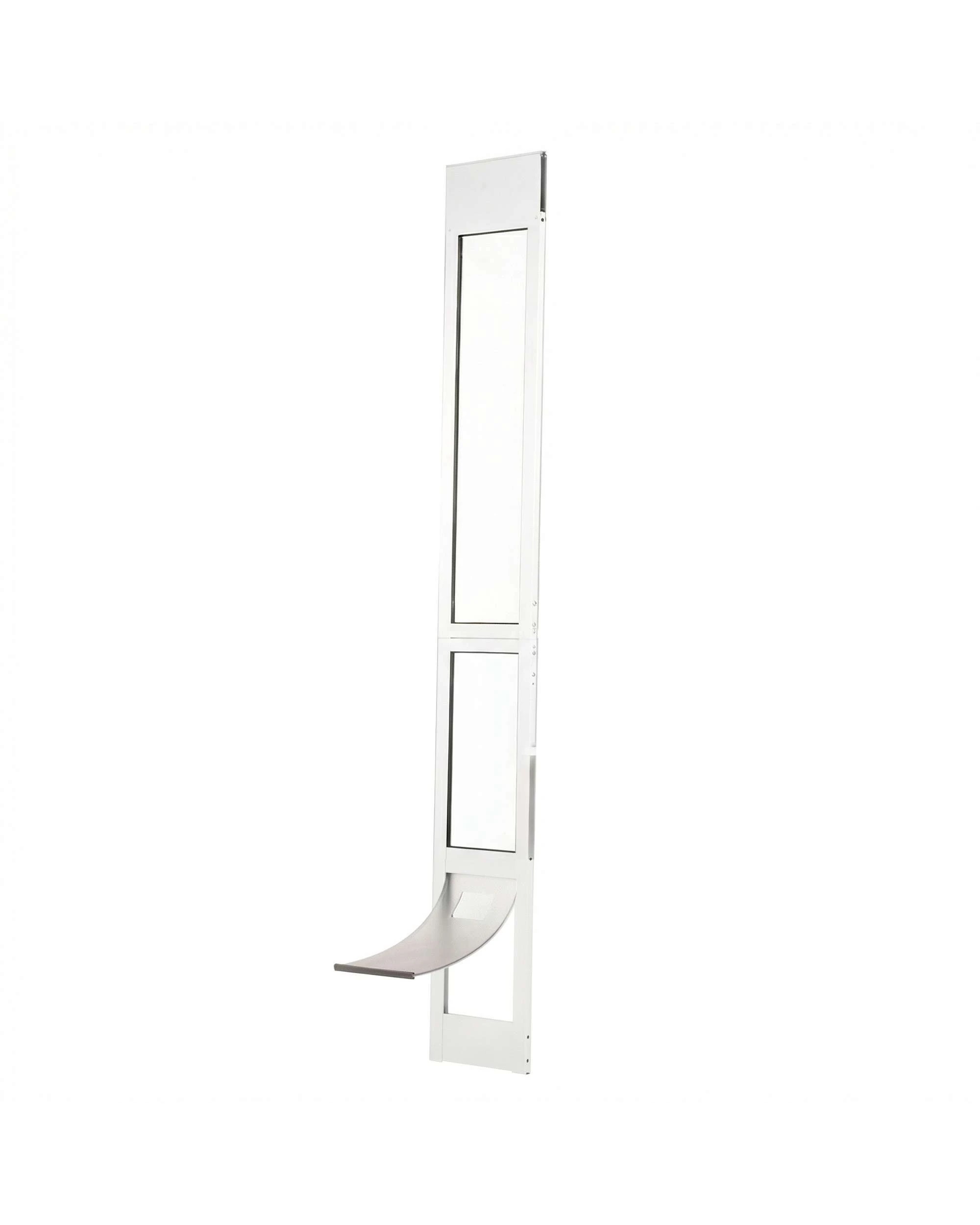 6 Advwin Aluminum Doggy Door for Sliding Glass Door Adjustable Height, 6 of 7