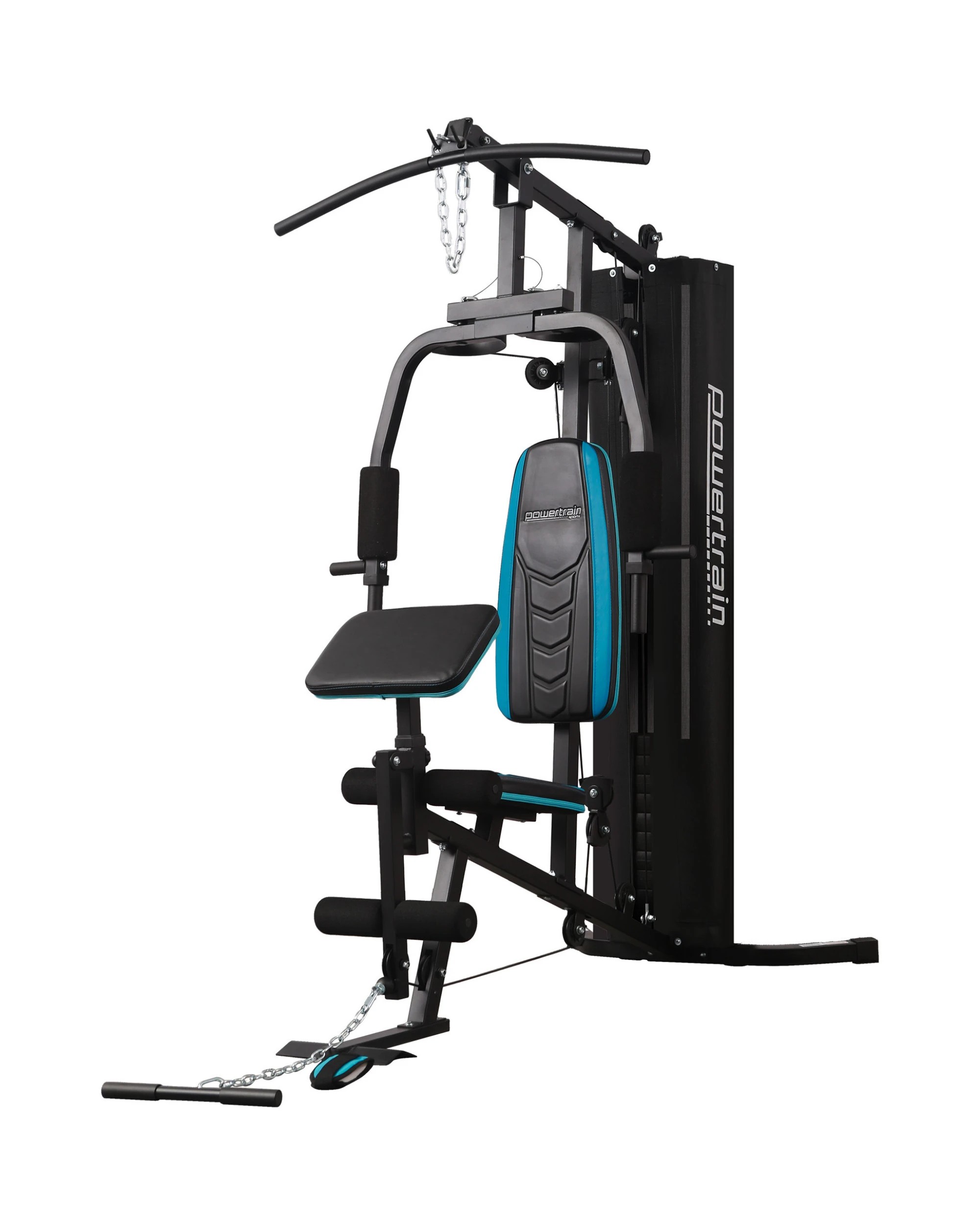 1 Powertrain JX-300 Multi Station Home Gym 44kg Weight Cable Machine, 1 of 7