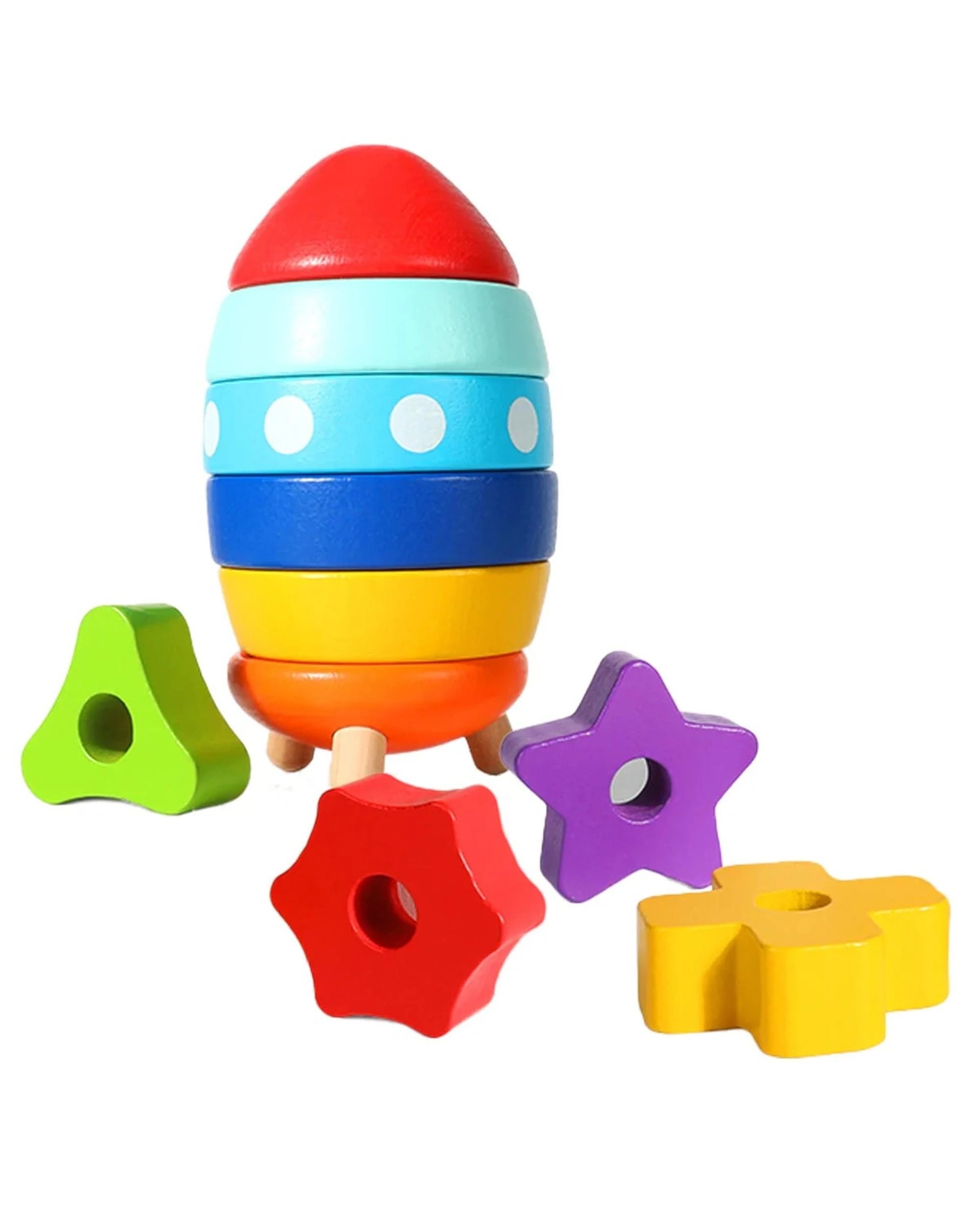 2 Magic Sensory Interactive Rocket Stacker, 2 of 6