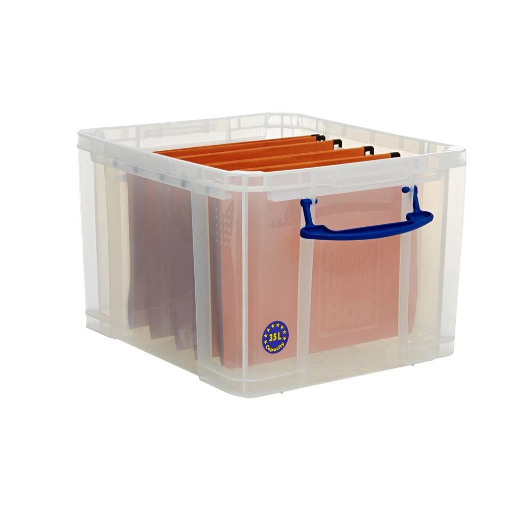 3 Really Useful 35L Box Clear, 3 of 9