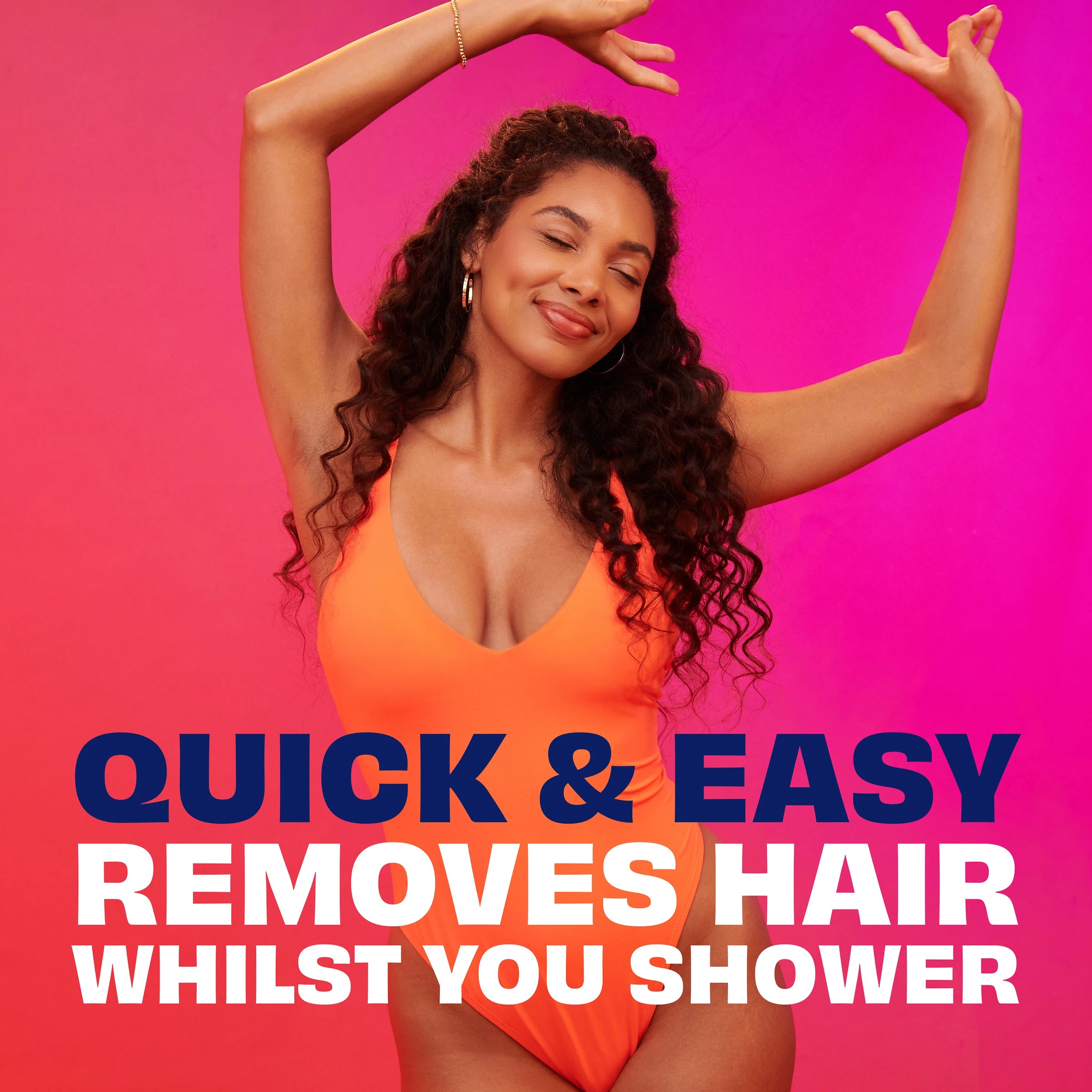 3 Nair Shower Power Max Hair Removal Cream, 3 of 10