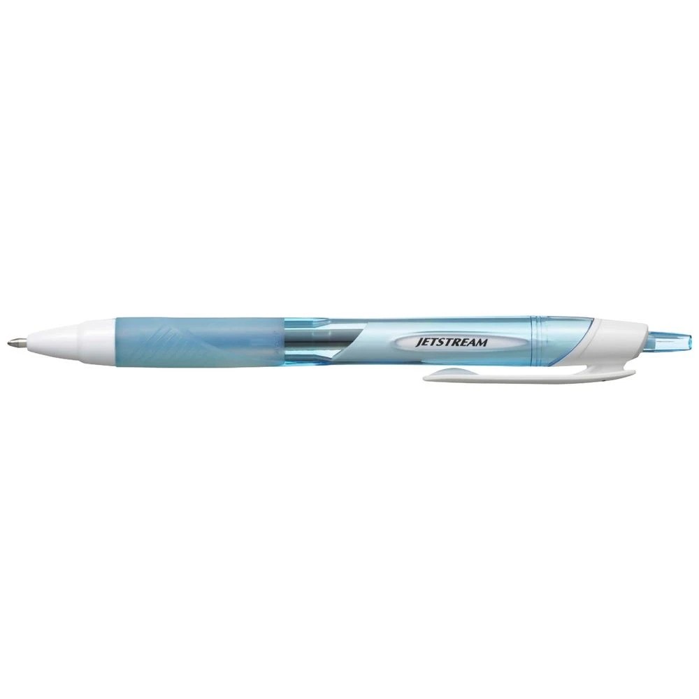 1 Uniball Jetstream Retractable Rollerball Pen 0.7mm Light Blue, 1 of 1