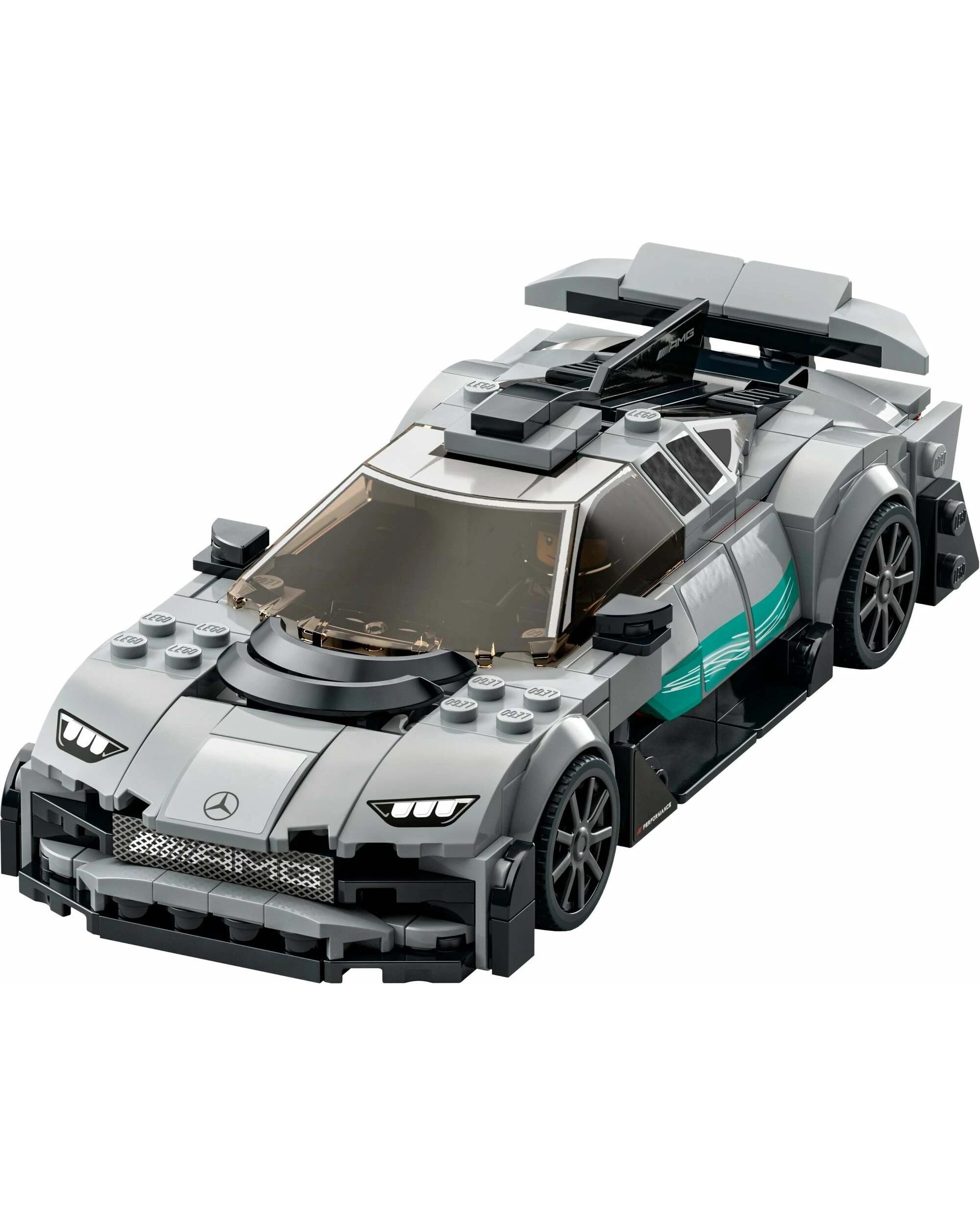 2 LEGO Speed Champions Mercedes AMG F1 W12 E Performance Project One 76909, 2 of 5