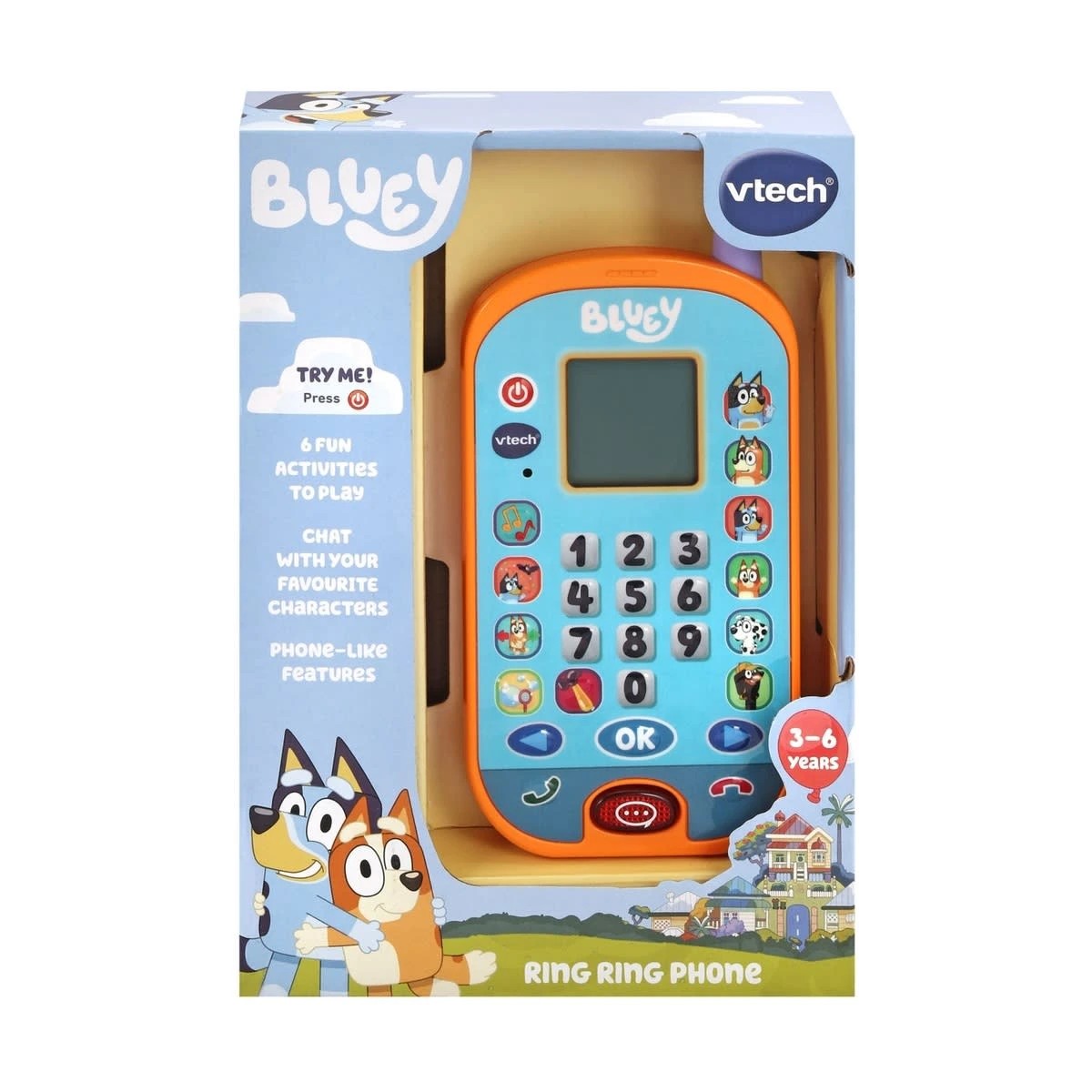 1 VTech Bluey Ring Ring Phone, 1 of 6