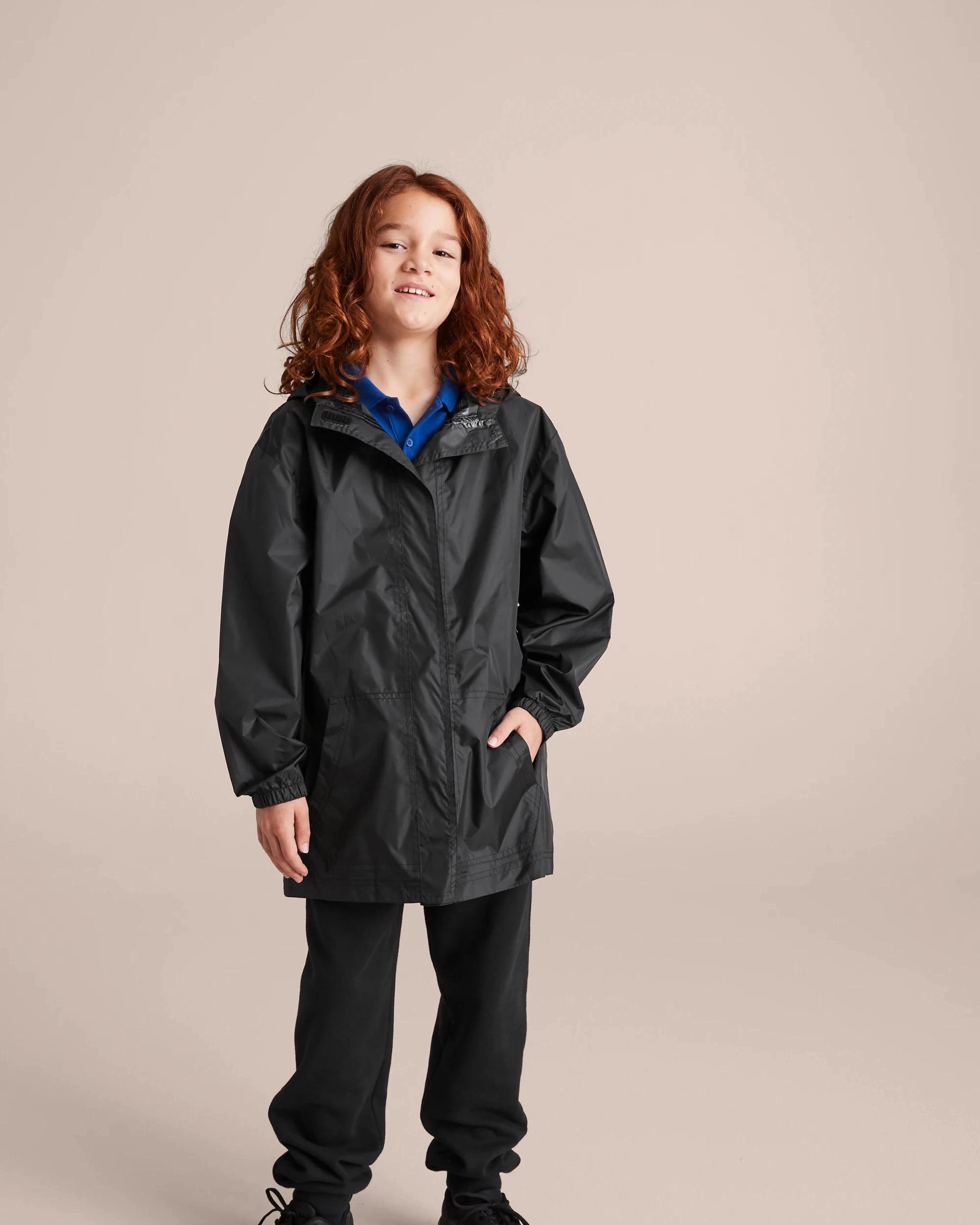 10 Target Kids Unisex Spray Jacket BLACK, 10 of 10