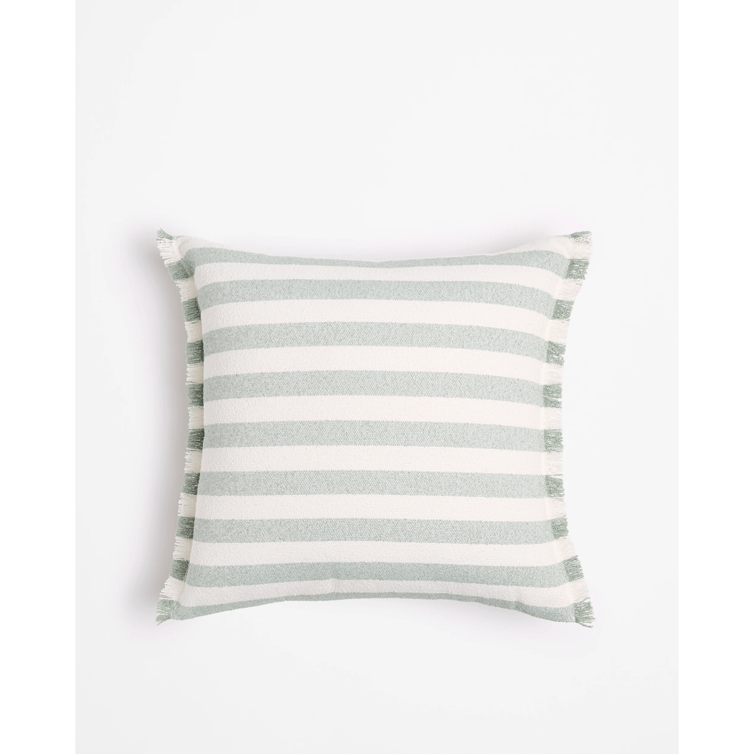 1 Target Amara Stripe Fringe Cushion
 - Green, 1 of 2