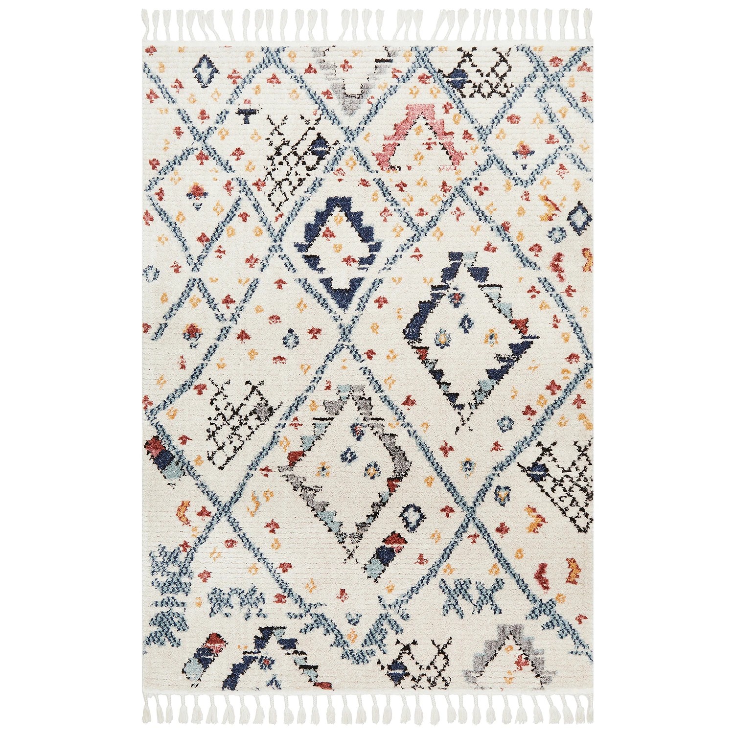 2 Common Ground Rugs Medina 111 340x240cm - Extra Large Power Loomed Pet Friendly Floor Rug - Natural, 2 of 9