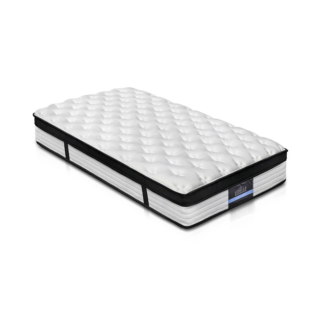 1 Giselle Bedding 31cm Mattress Euro Top Single - Multi, 1 of 10