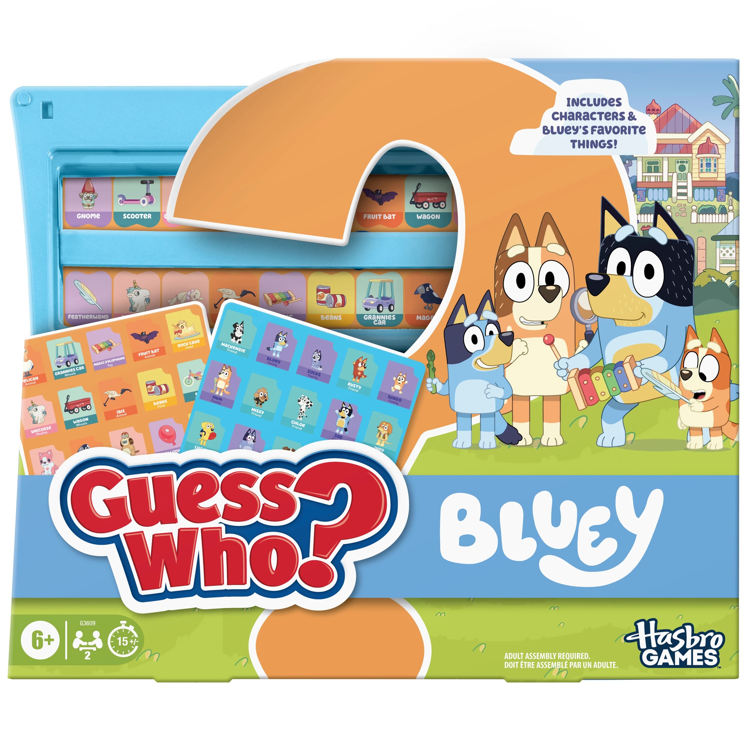 1 Hasbro Guess Who Bluey - Multi, 1 of 4