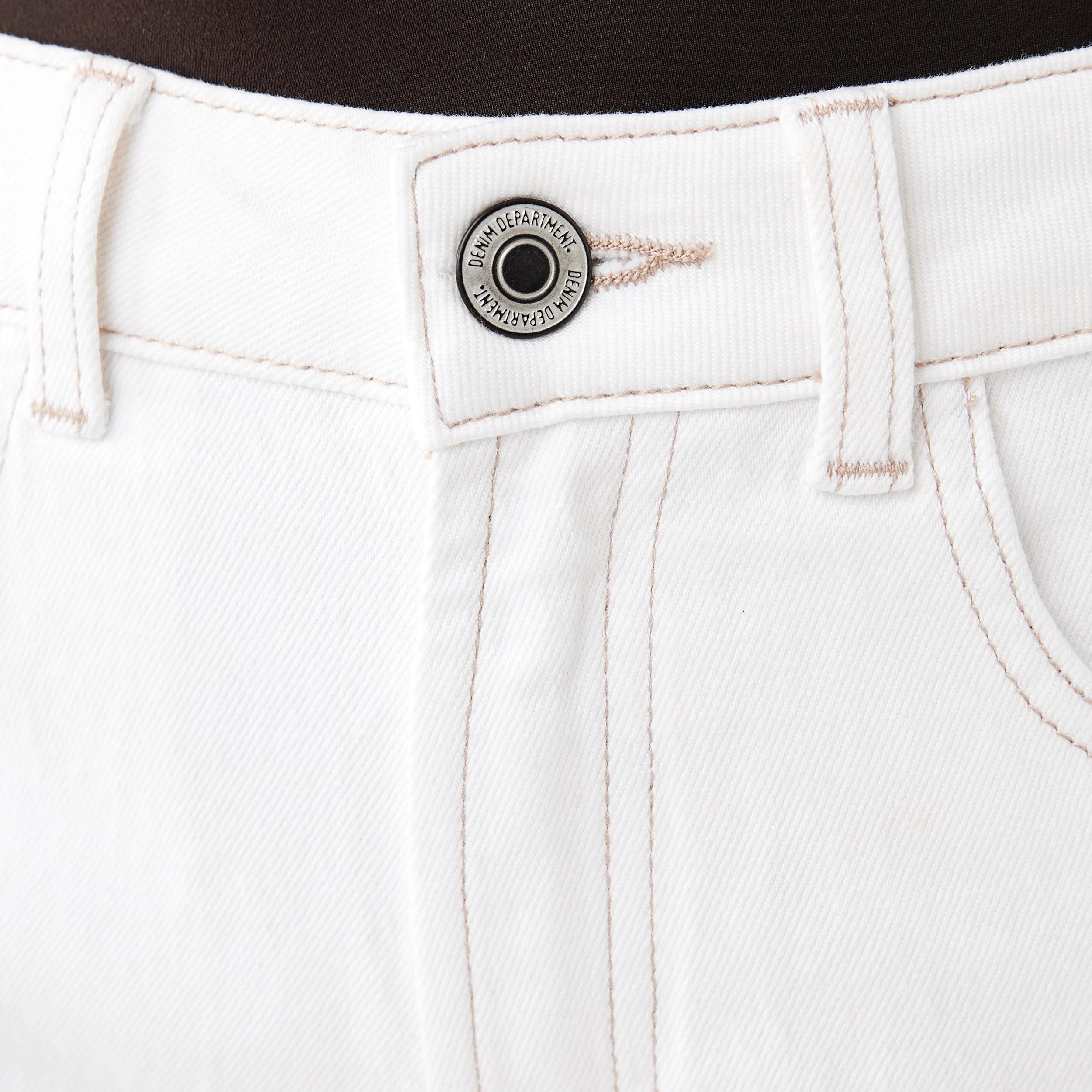 5 Denim Shorts White, 5 of 8