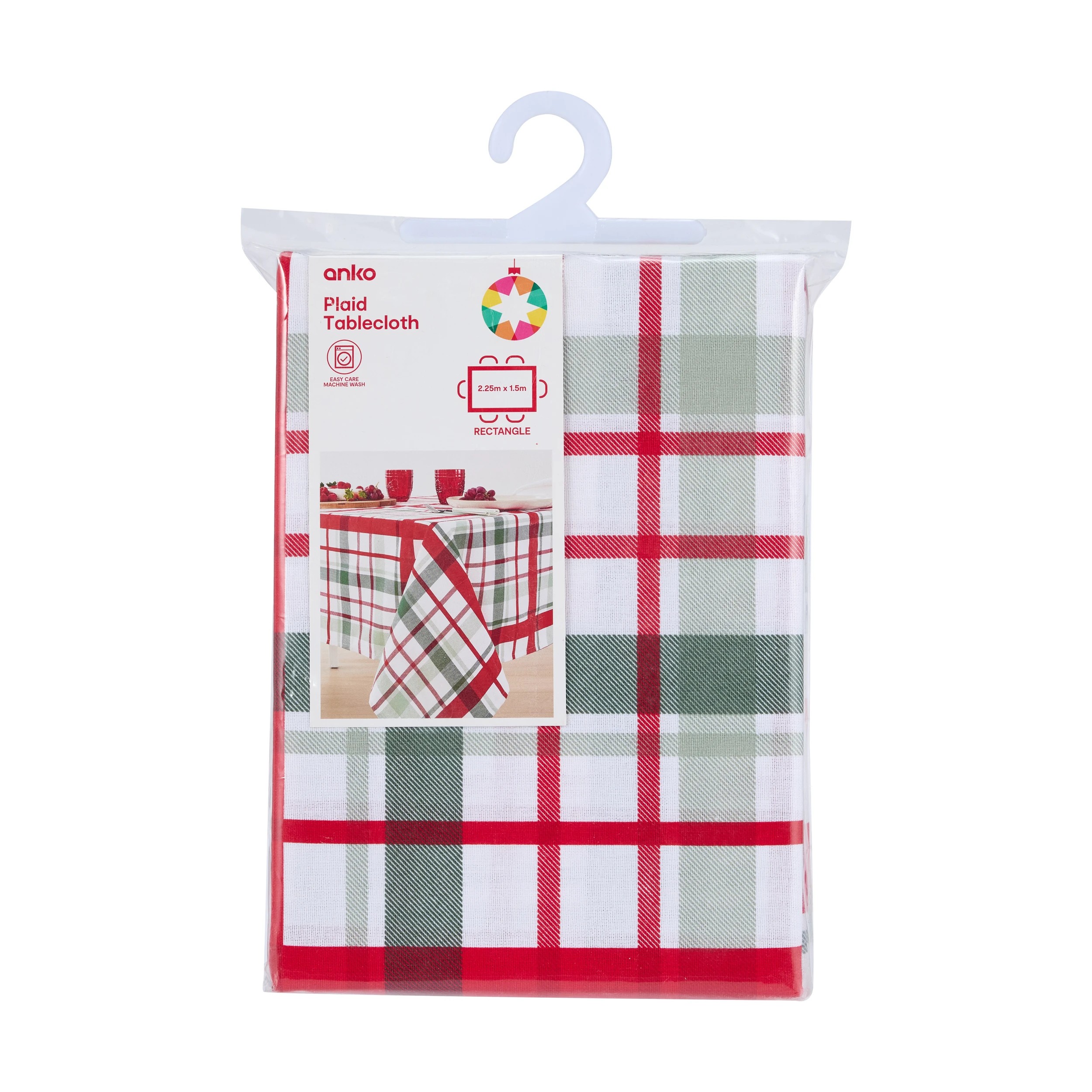 6 Plaid Tablecloth, 6 of 6