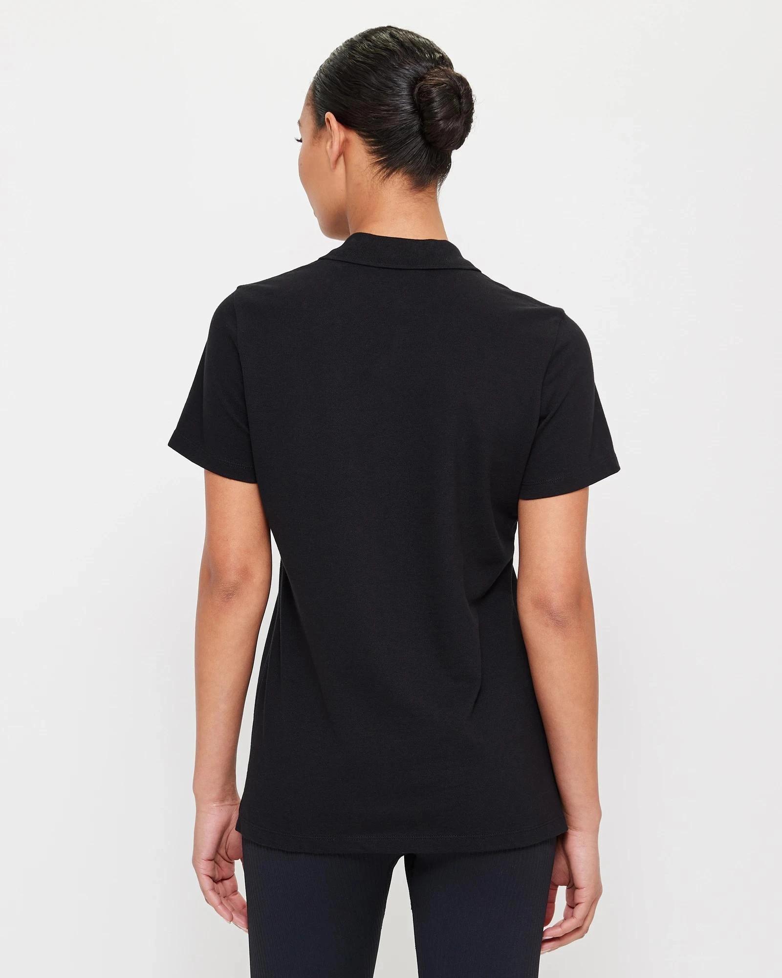 3 Target Active Pique Polo T-Shirt BLACK, 3 of 6