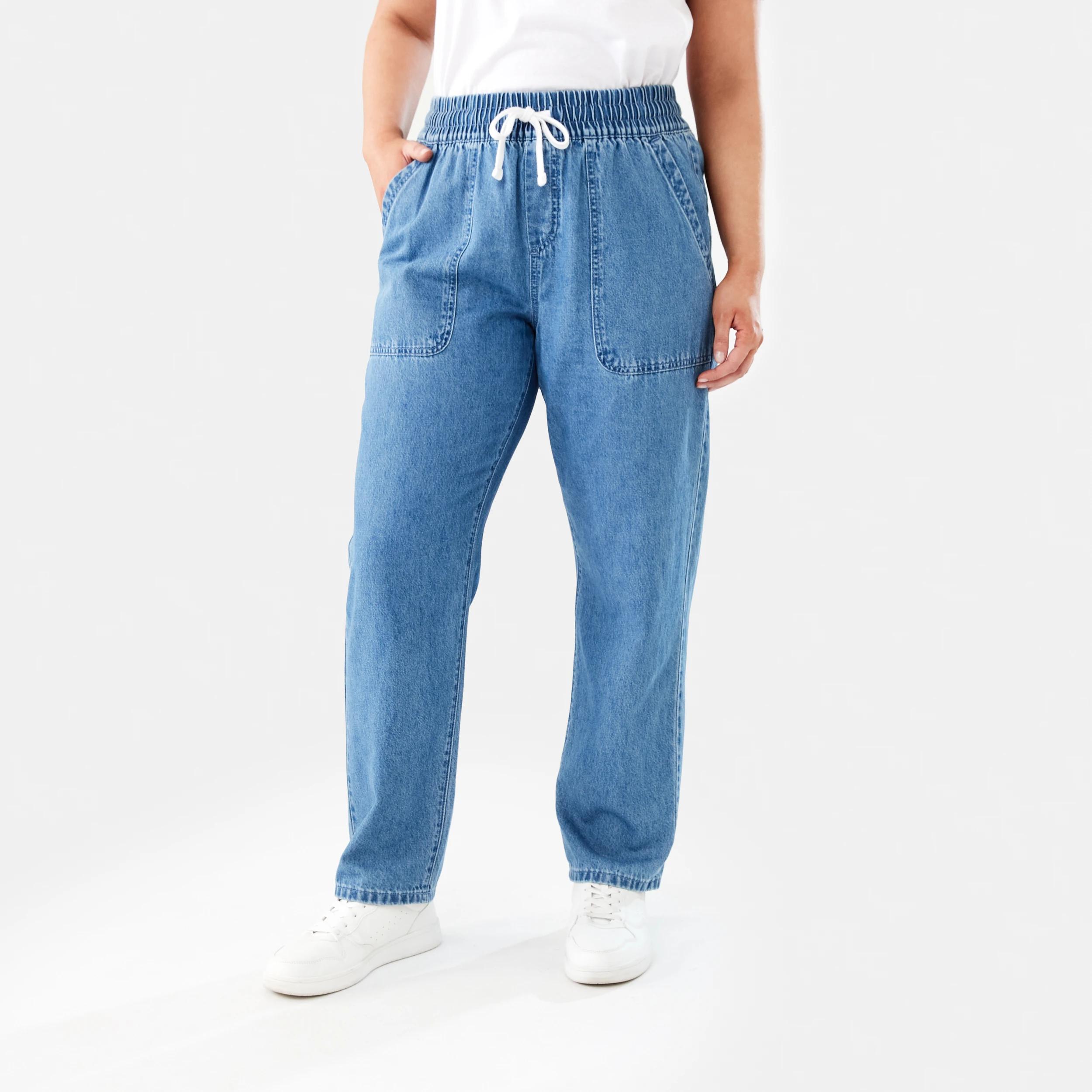 1 Denim Joggers MID WASH, 1 of 9