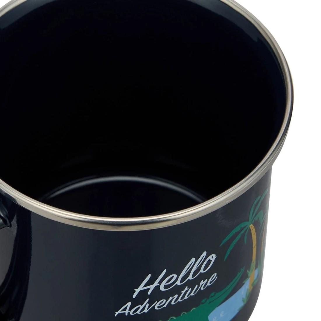 2 330ml Enamel Mug - Assorted, 2 of 3