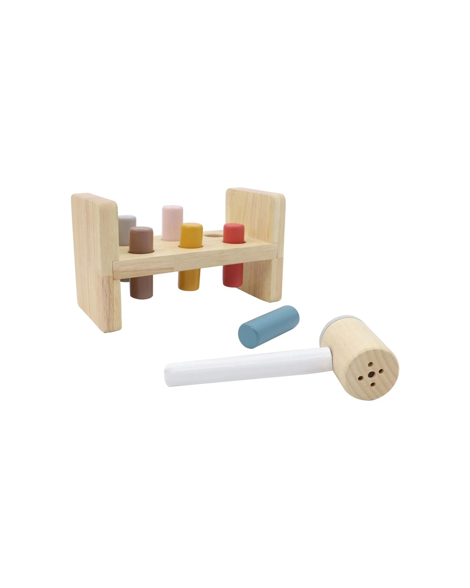 2 Kaper Kidz Calm & Breezy Hammer Bench With Squeaky Sound Kids Toy - Multi, 2 of 2