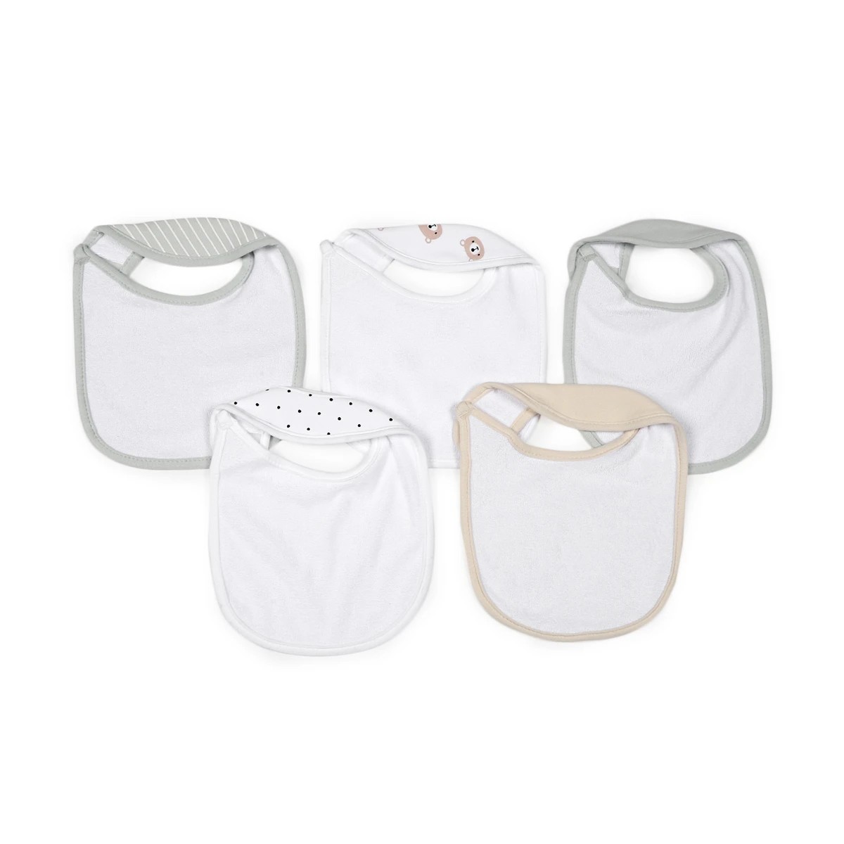 2 5 Pack Bibs - Bear, 2 of 5