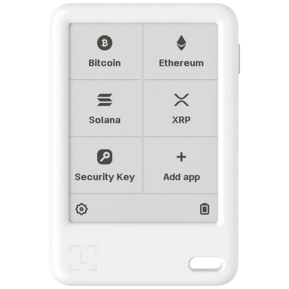 1 Ledger Nano Gen 5 Crypto Wallet Glacier White, 1 of 7