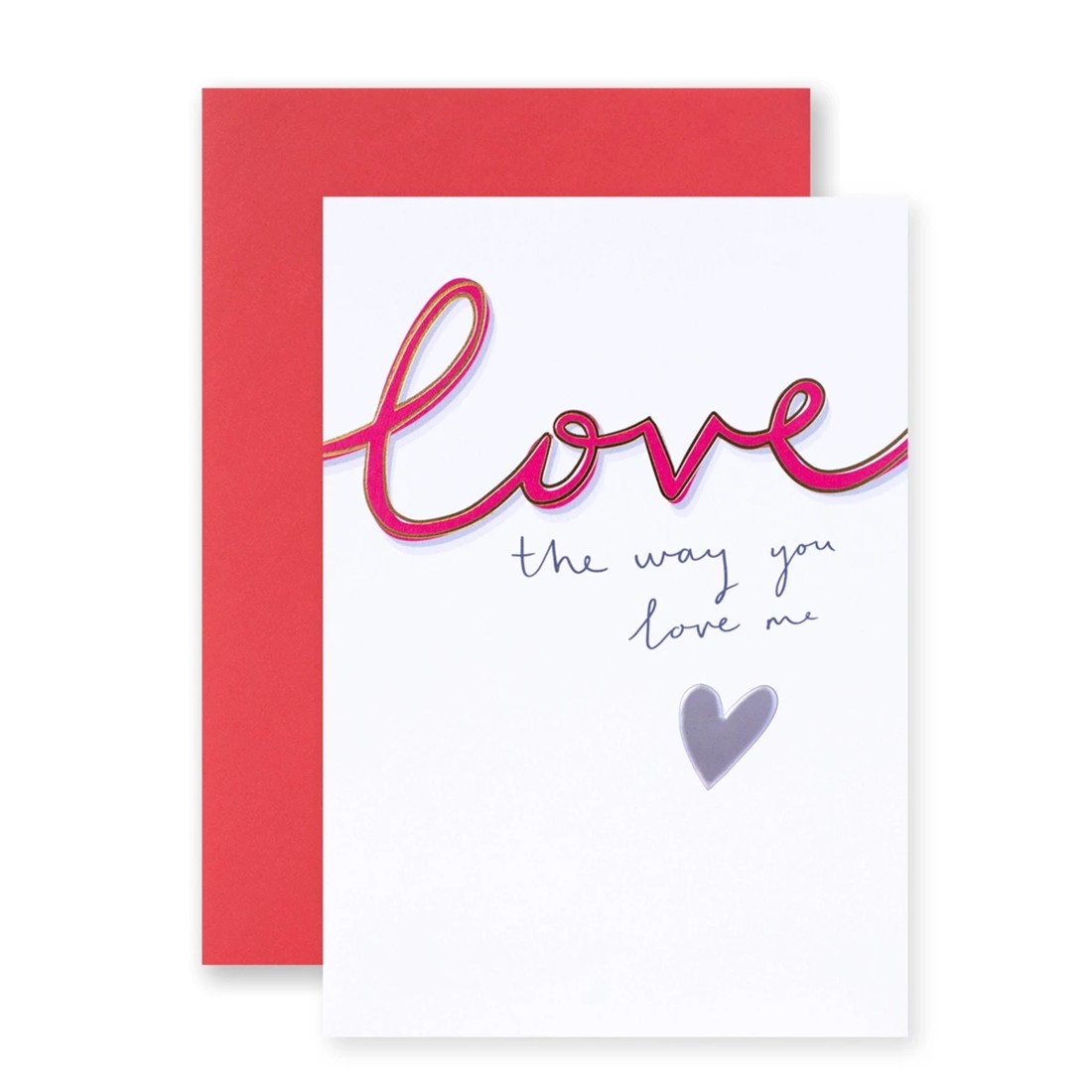1 Hallmark Valentine's Day Card - Love the Way You Love Me, 1 of 3