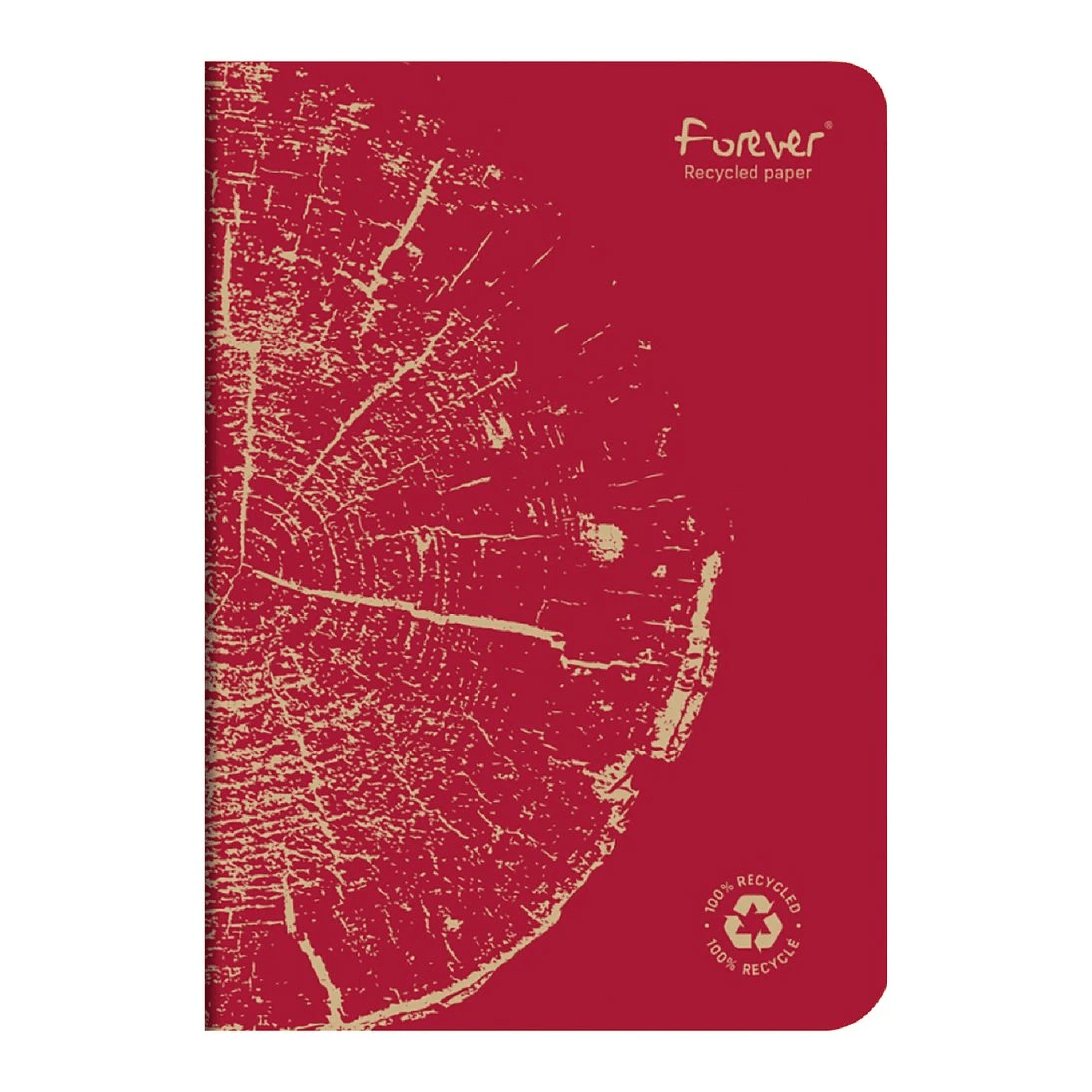 1 Clairefontaine Forever A5 Notebook Ruled 96 Page Red, 1 of 5