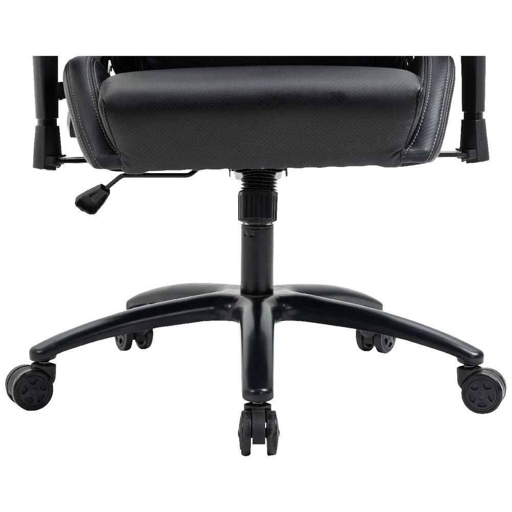 10 Typhoon Viper High-Back Racing Gaming Chair PU Black Ergonomic Chairs and Desk Chairs, 10 of 10