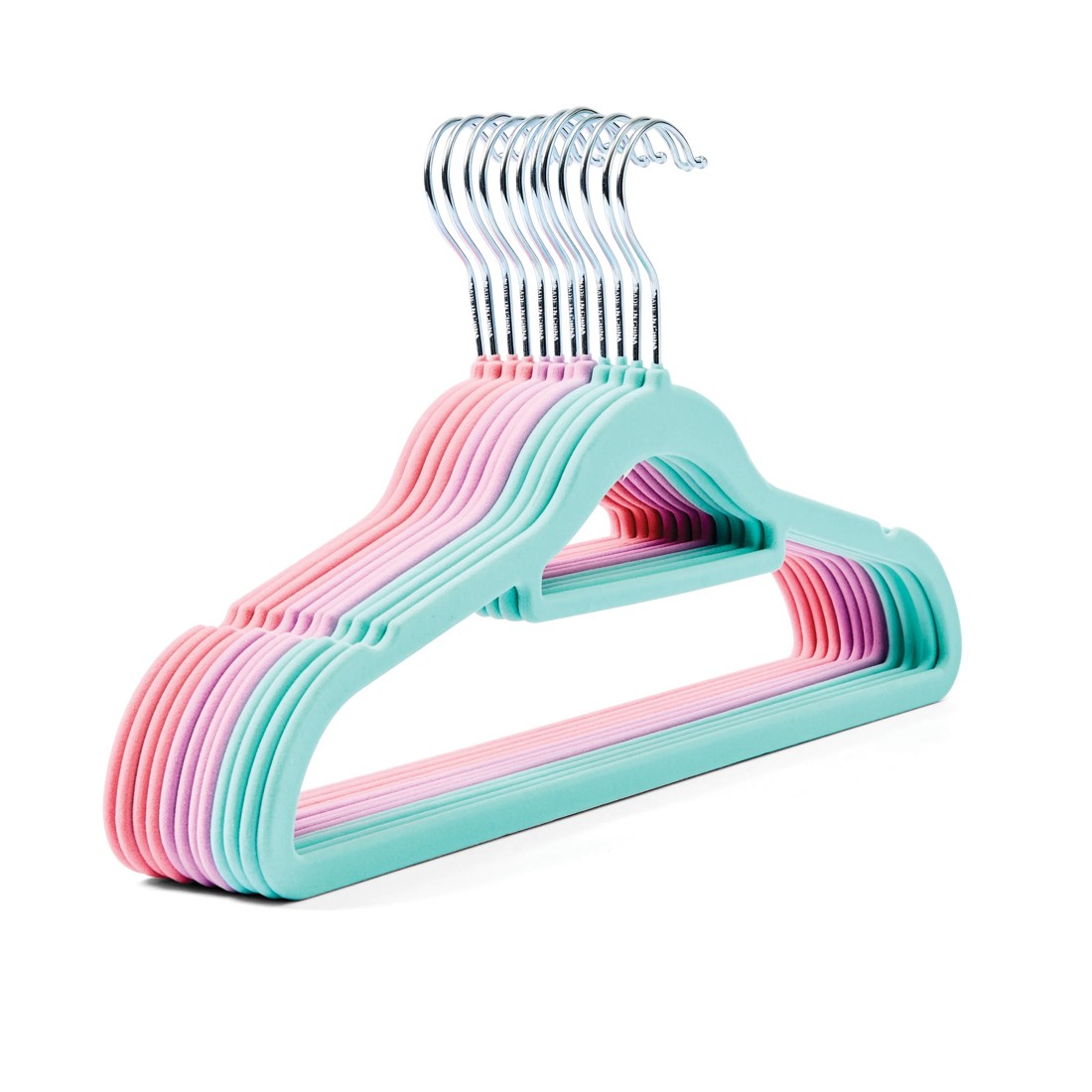 4 12 Pack Flocked Hangers, 4 of 8