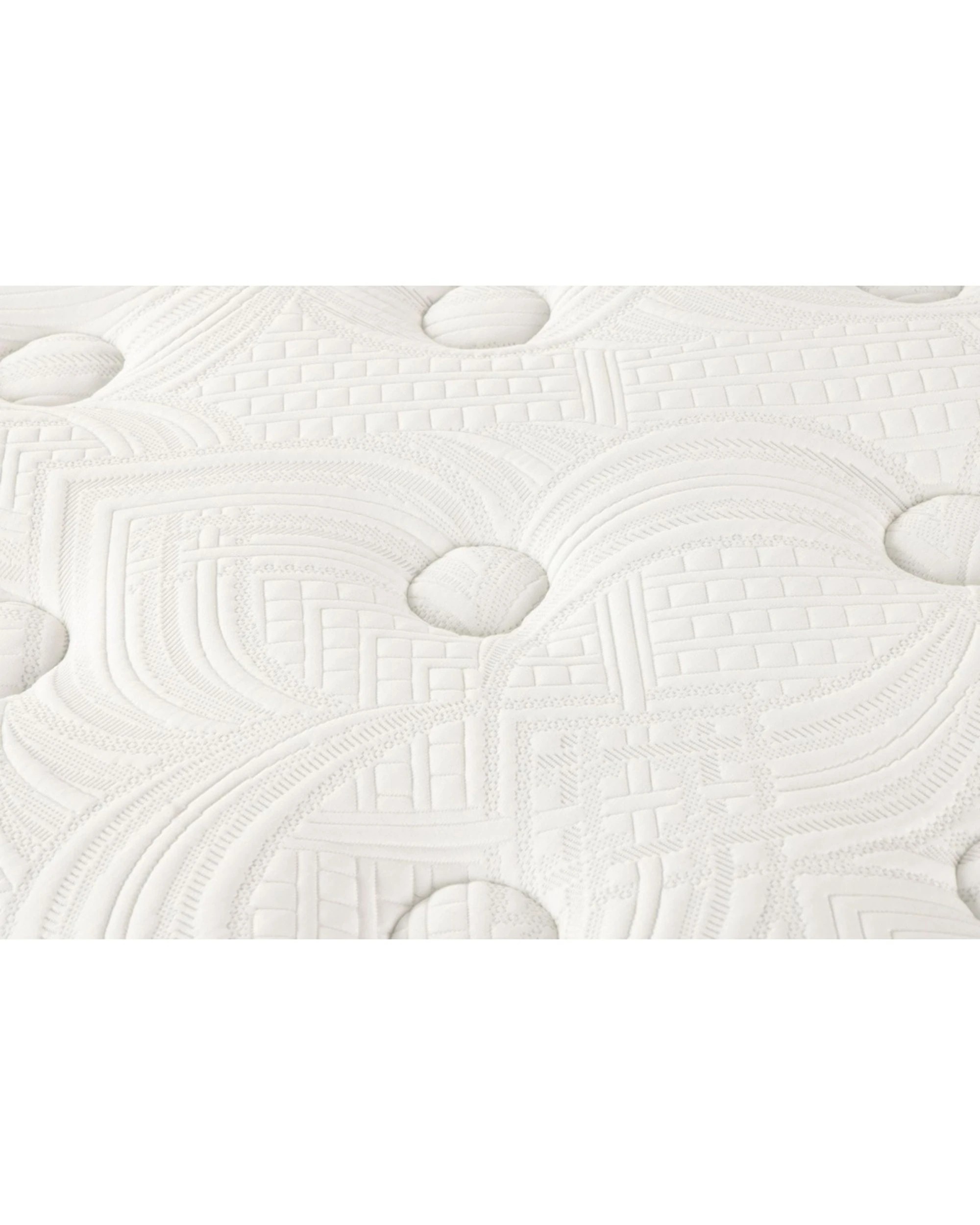 6 Stafford & Mason Santorini Firm Australian Made Mattress 5-Zone Pocket Spring - Single Extra Long - White, 6 of 7