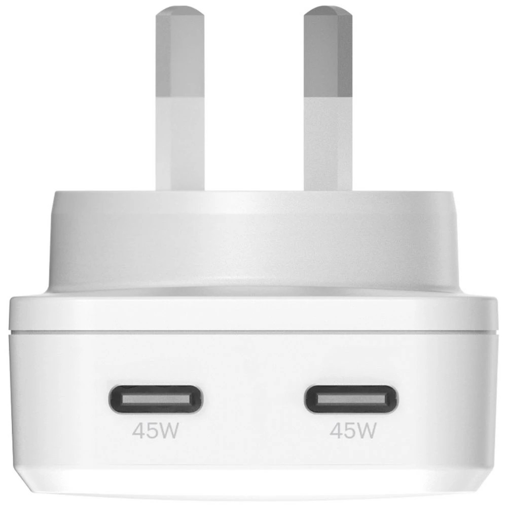 2 Cygnett ChargePlus 45W Dual USB-C Slim Wall Charger, 2 of 6