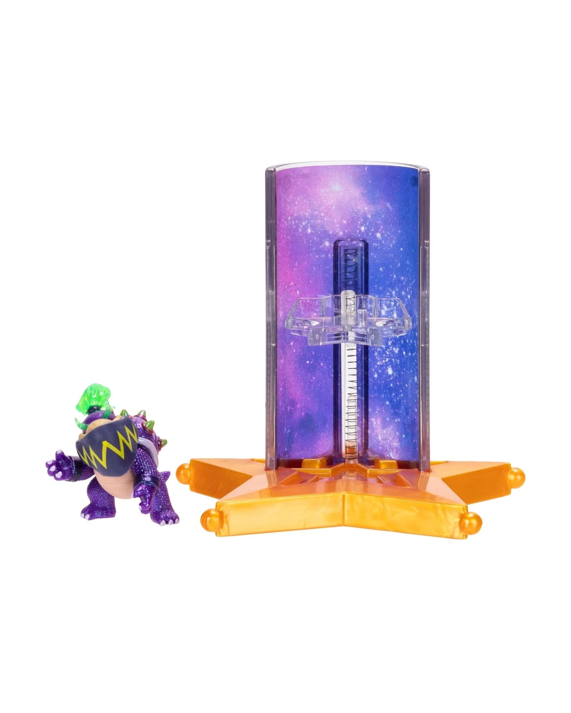 2 The Super Mario Galaxy Movie Wonder Bowser Jr. Mini Figure with Star Launcher, 2 of 3