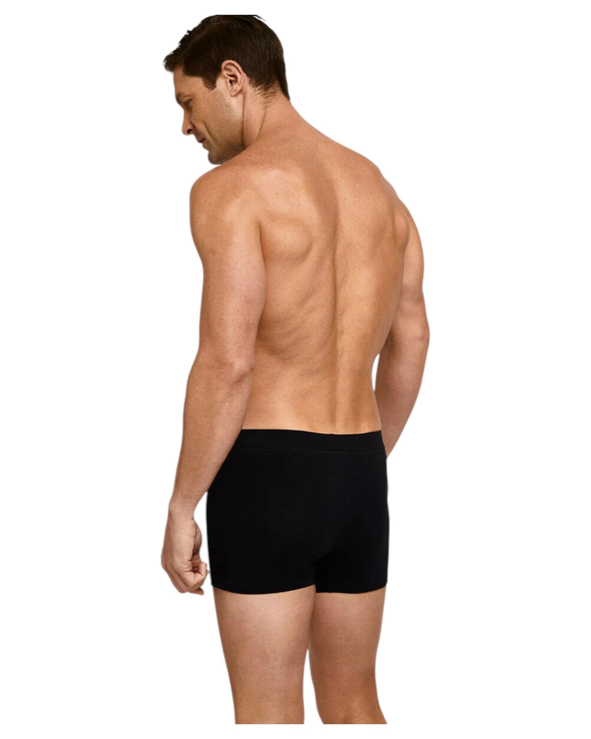4 Jockey 3 Pack Mens London Trunks Underwear BLACK, 4 of 4