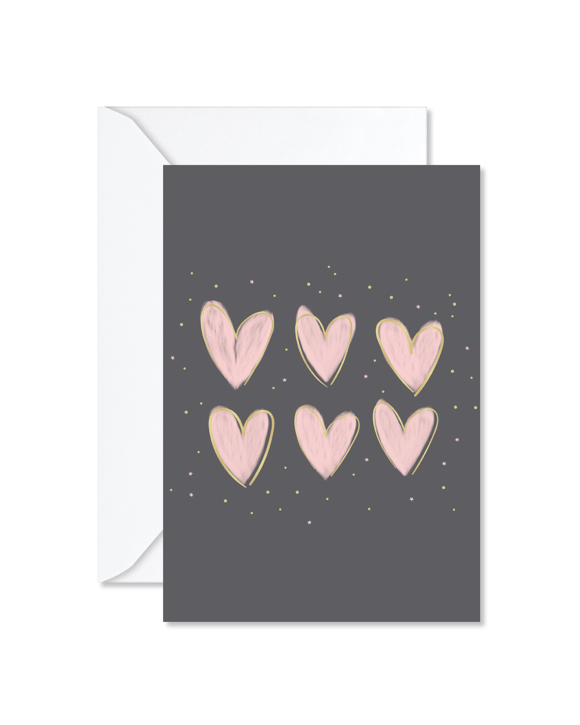 Hallmark Card - Hearts