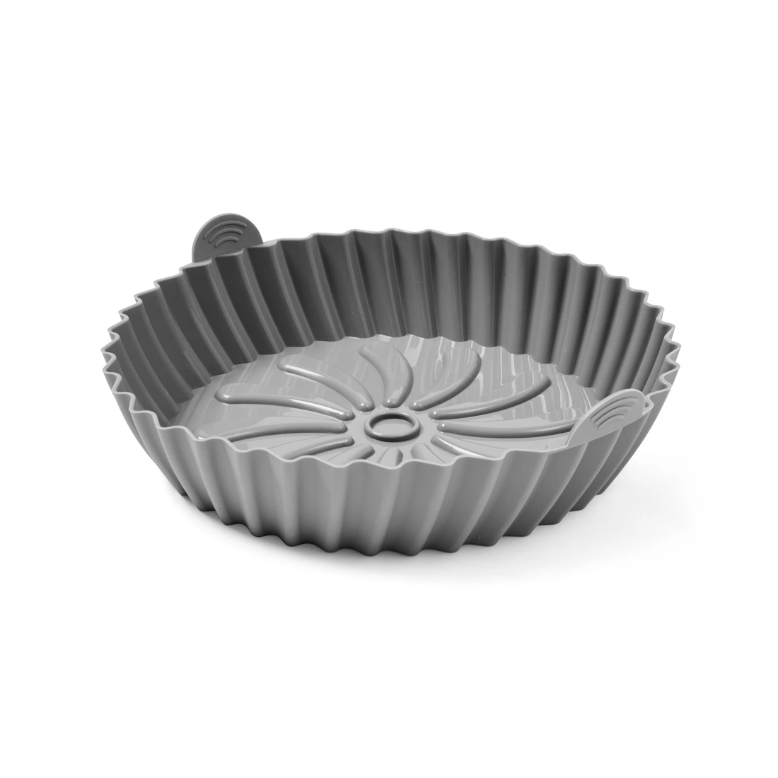 3 Large Silicone Air Fryer Tray - Grey, 3 of 6