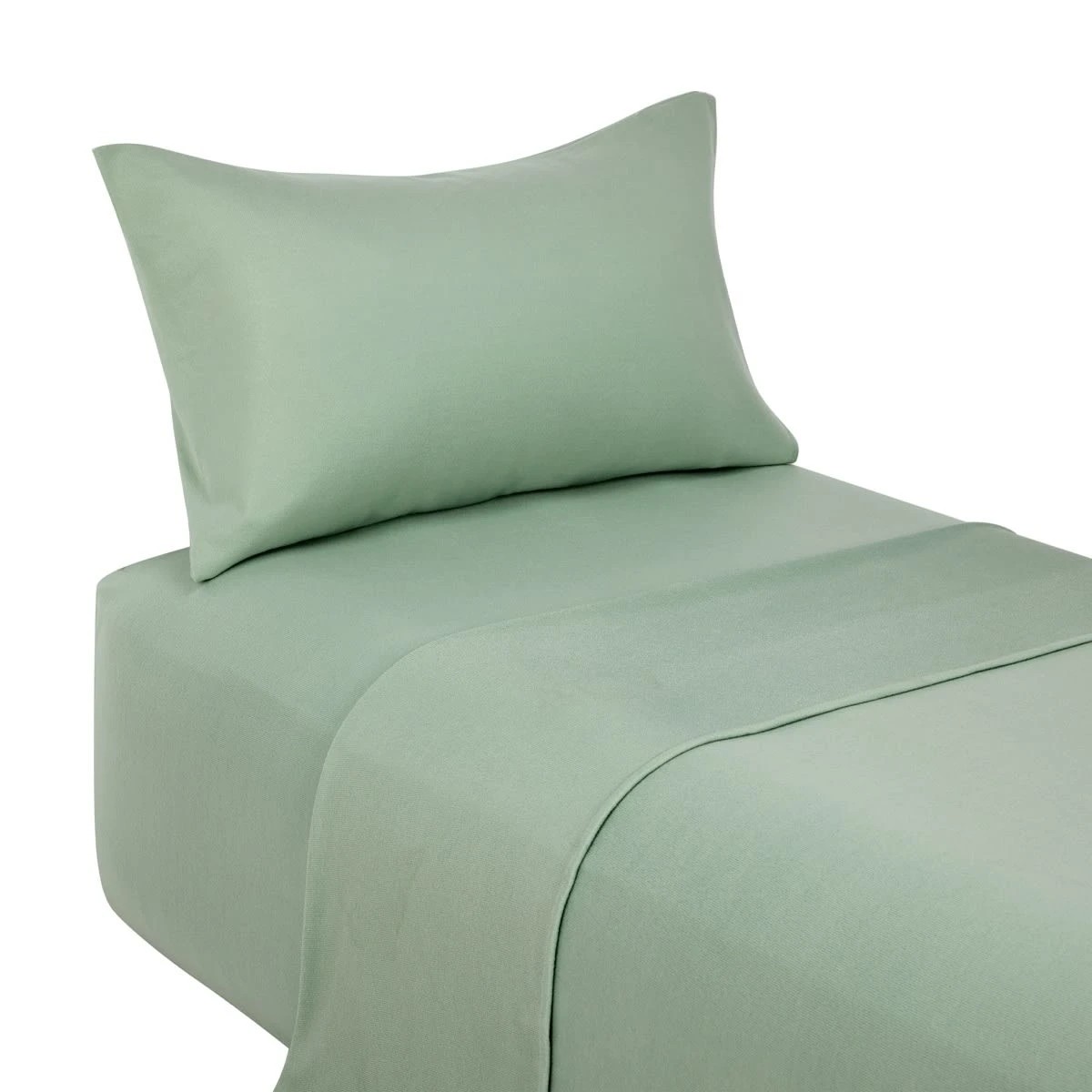 5 Soft Touch Sheet Set - Single Bed, Sage, 5 of 7