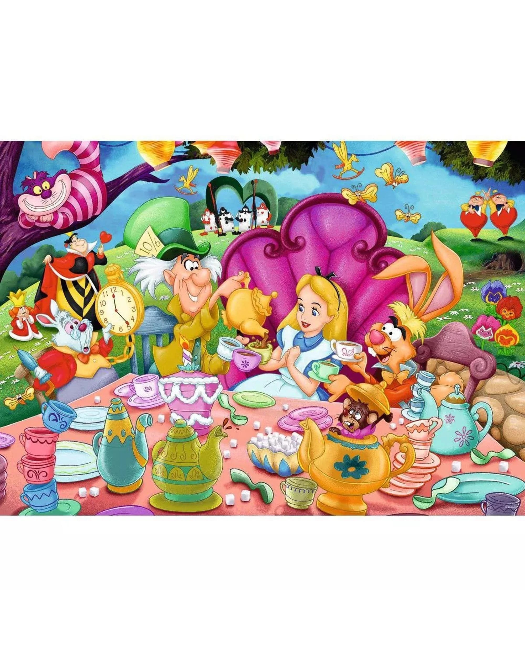 2 Ravensburger Disney Collectors 2 Alice in Wonderland 1951 1000 Piece Puzzle, 2 of 5
