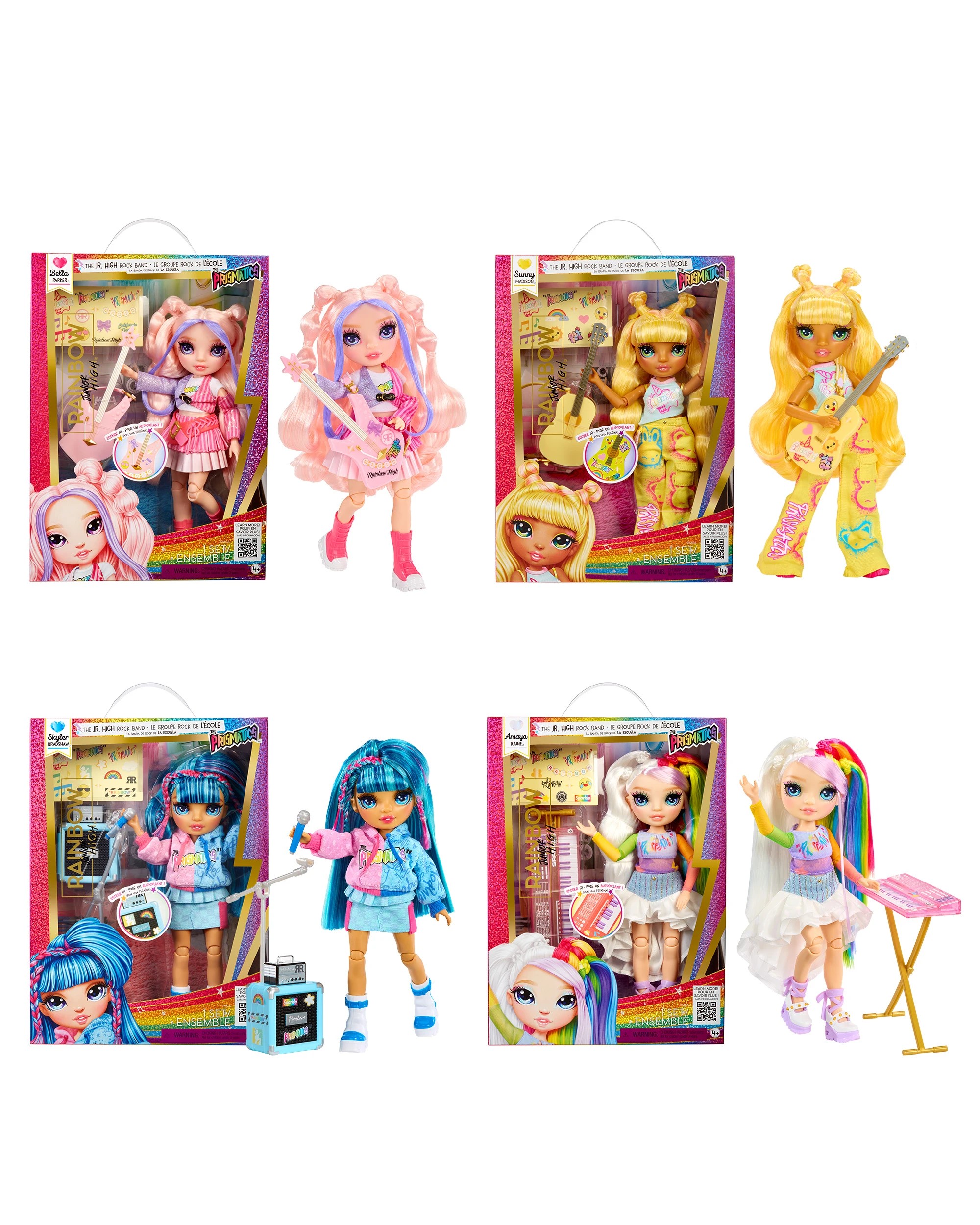 1 Rainbow High Junior High Rockband Fashion Doll - Assorted - Multi, 1 of 3