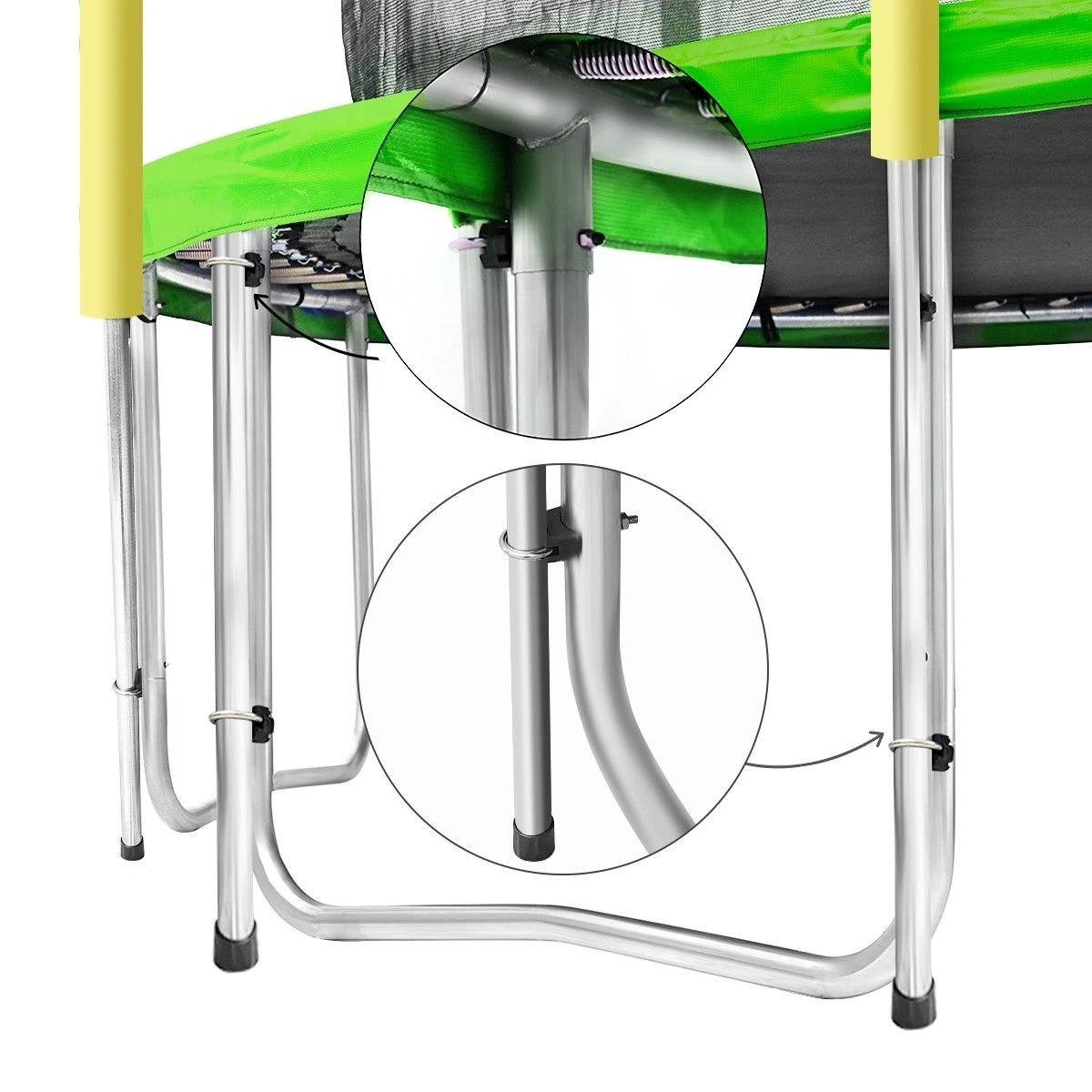 4 Genki 60" Trampoline Rebounder Jumping Gym Equipment, 4 of 5