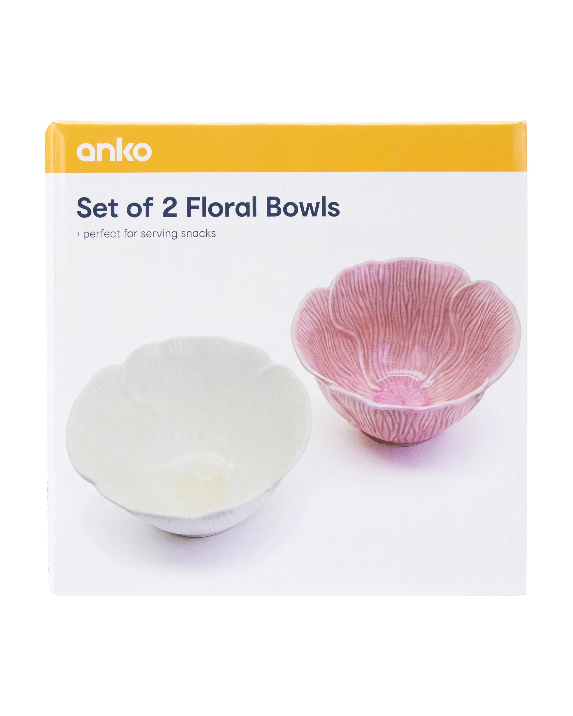 6 Set of 2 Floral Bowls, 6 of 7