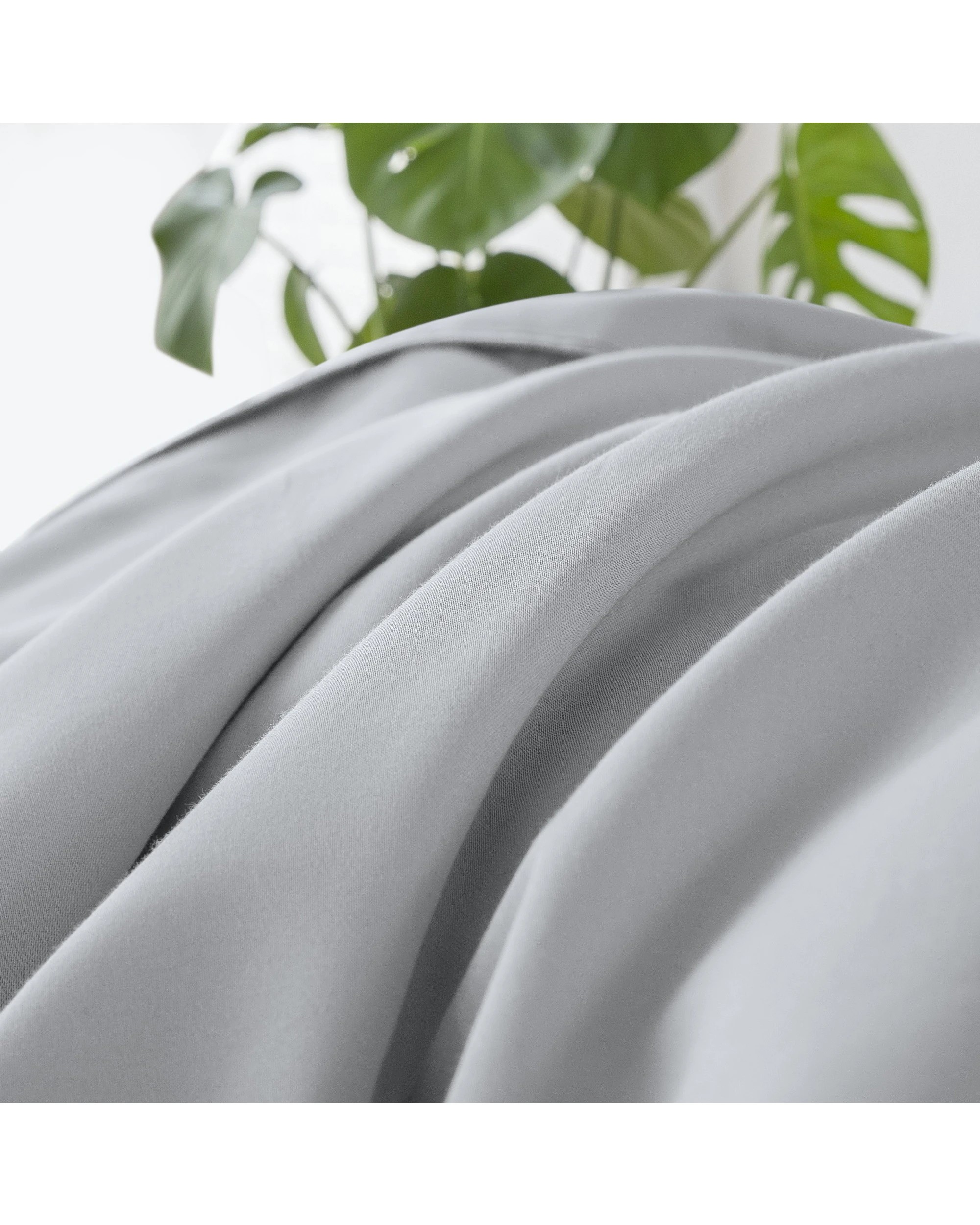 5 ESSN 500TC Cotton Sateen Fitted Sheet Set - King Bed - Silver, 5 of 9