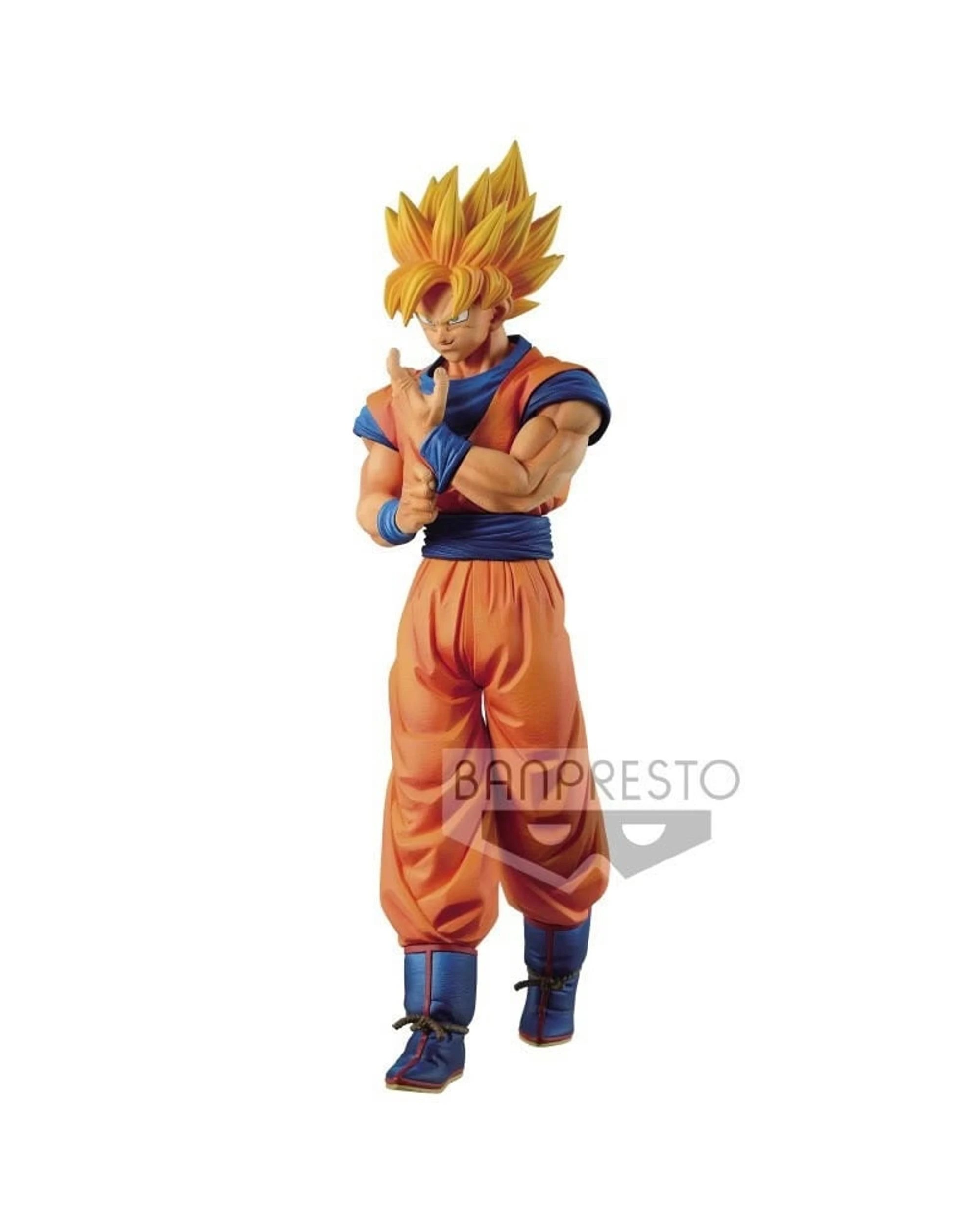 1 Banpresto Solid Edge Works Dragon Ball Z Vol 1 Super Saiyan Son Goku Figure, 1 of 2