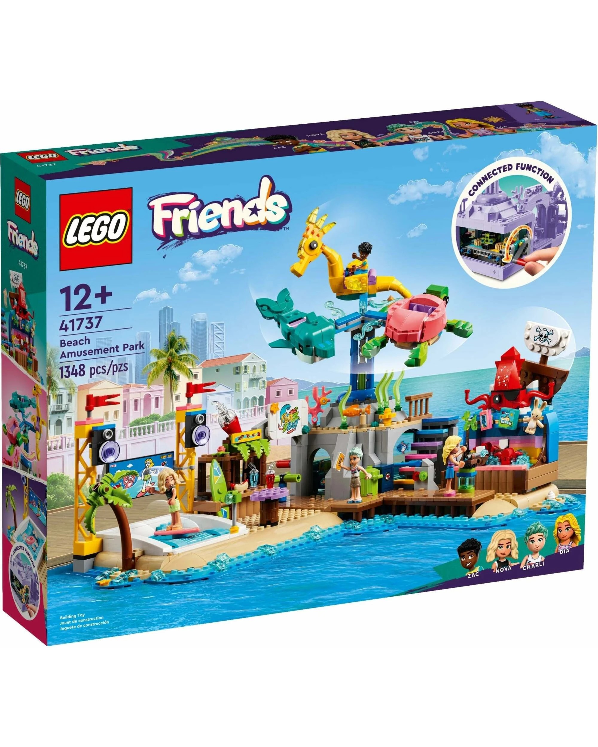 1 LEGO Friends Series 41737 Beach Adventure Park, 1 of 5