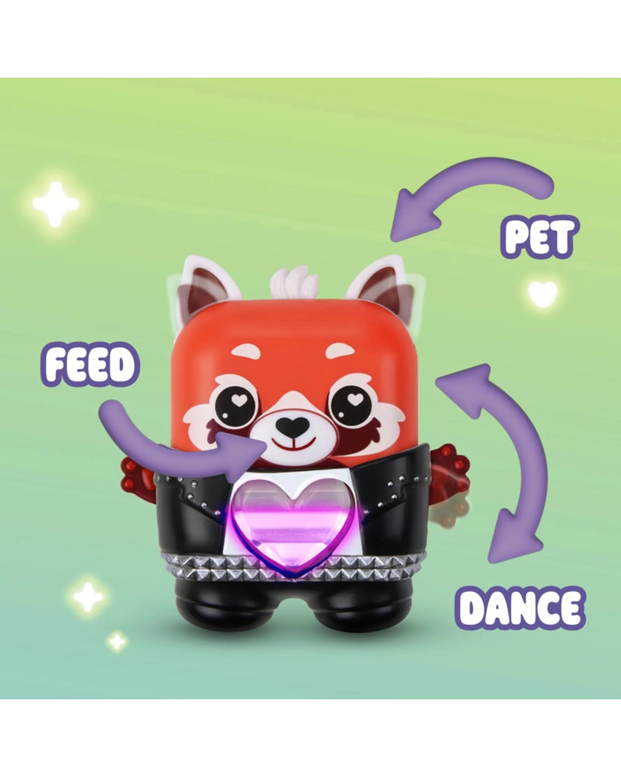 5 Hasbro Nano-Mals Pamanda the Red Panda Electronic Fidget Pet, 5 of 6