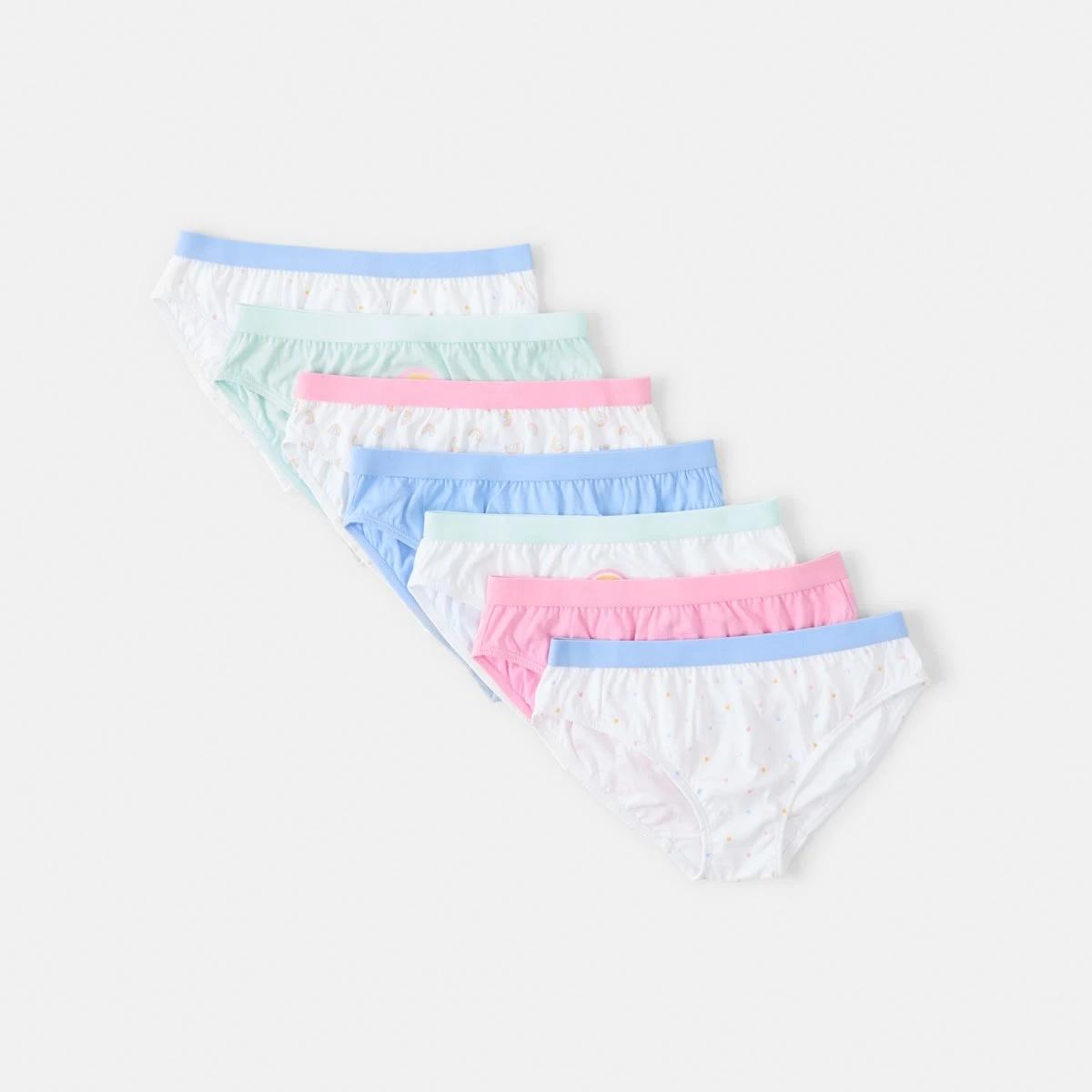 1 7 Pack Print Briefs RAINBOWS, 1 of 10