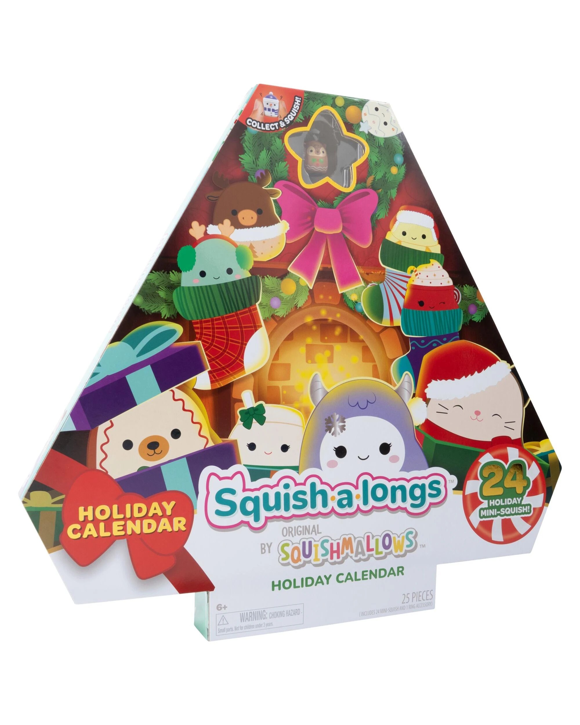 Squishmallows Squish-A-Long 24 Pack Holiday 2026 Advent Calendar - Kmart