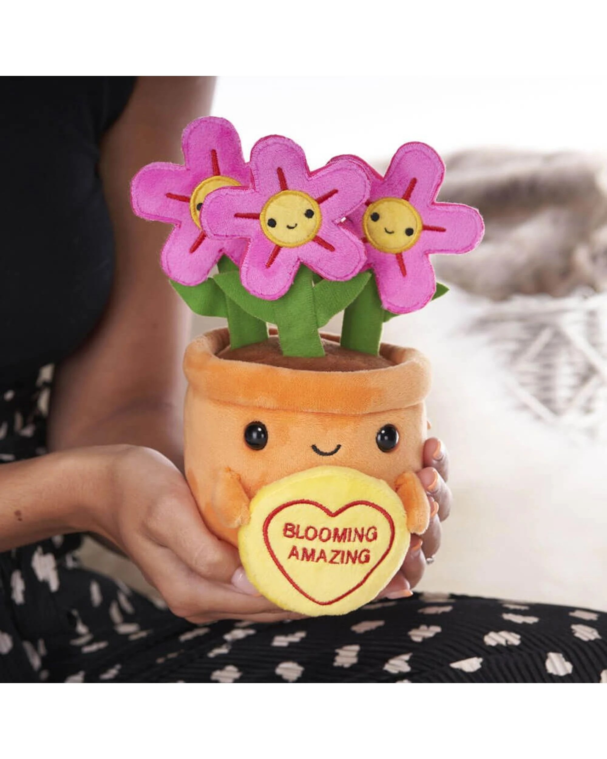 6 Swizzels Love Hearts Felicity Flowerpot "Blooming Amazing" Plush, 6 of 7